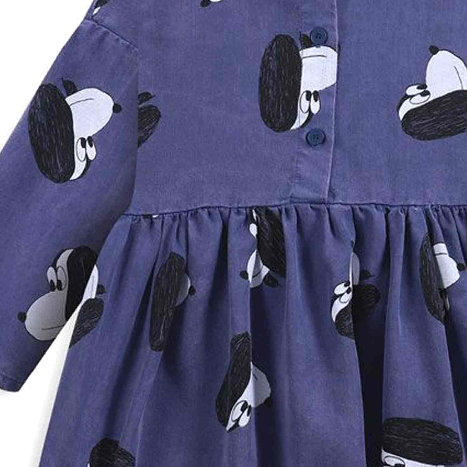 ABITO VIOLA CON STAMPA BIMBA - annameglio.com abbigliamento moda