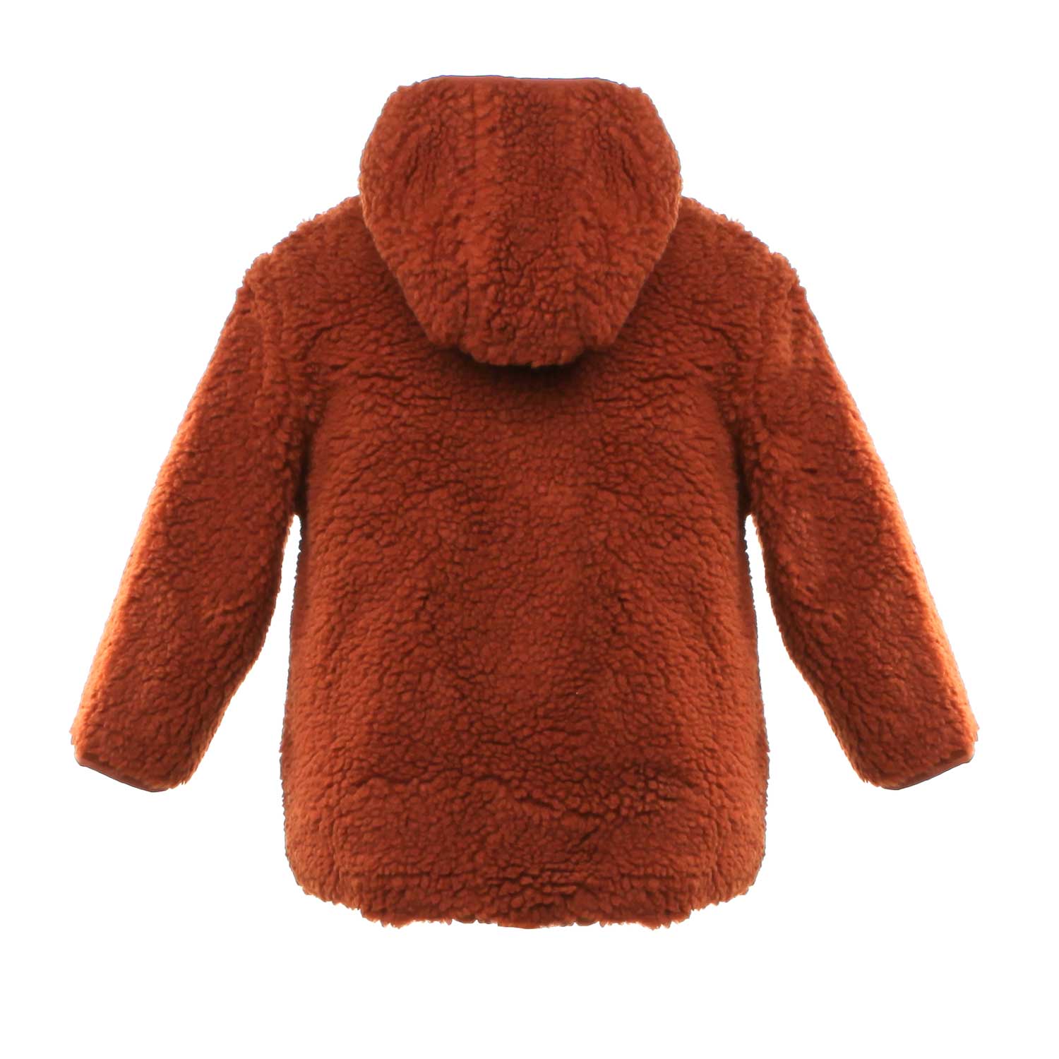 CAPPOTTINO MARRONE IN ECOPELLICCIA BABY UNISEX - annameglio.com abbigliamento moda