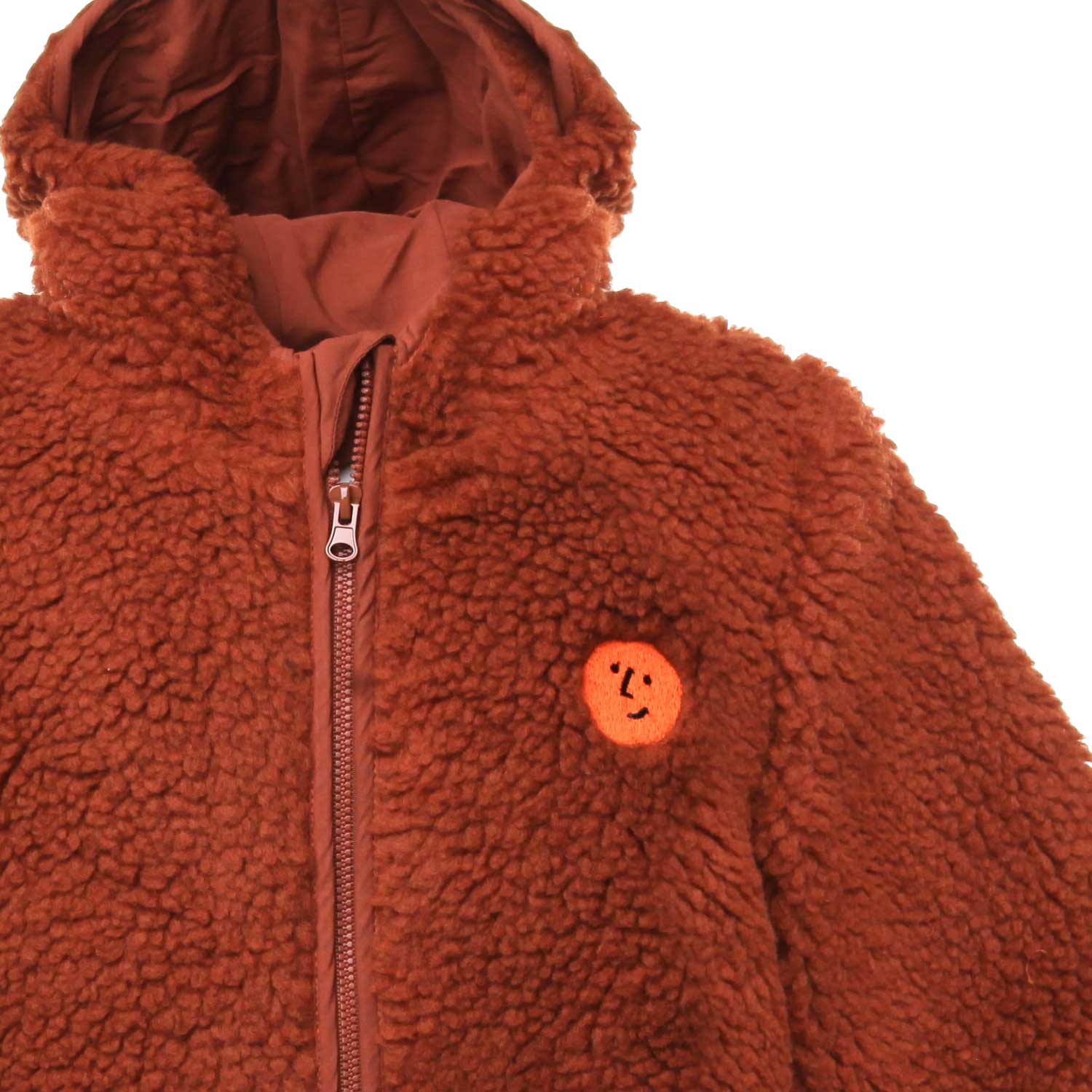 CAPPOTTINO MARRONE IN ECOPELLICCIA BABY UNISEX - annameglio.com abbigliamento moda