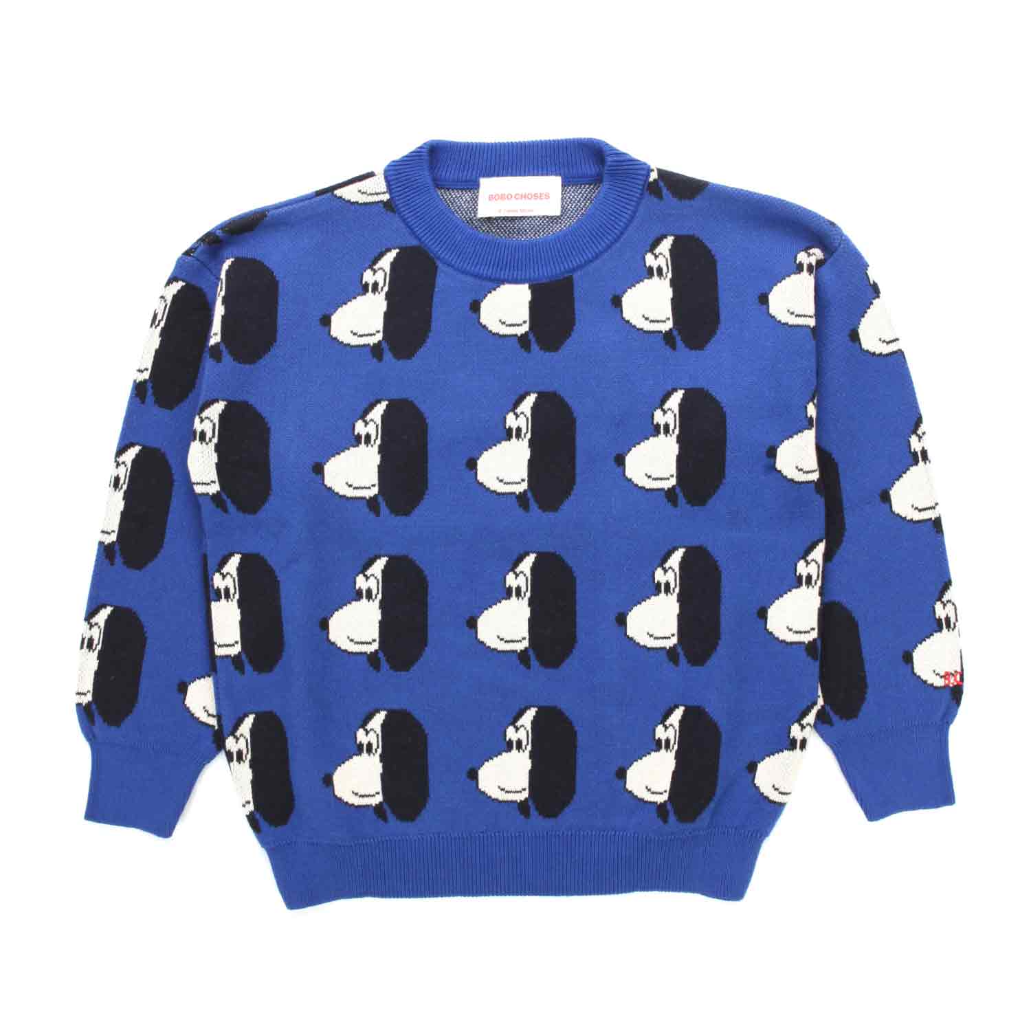 FELPA DOGGIE UNISEX AZZURRA BAMBINO - annameglio.com abbigliamento moda