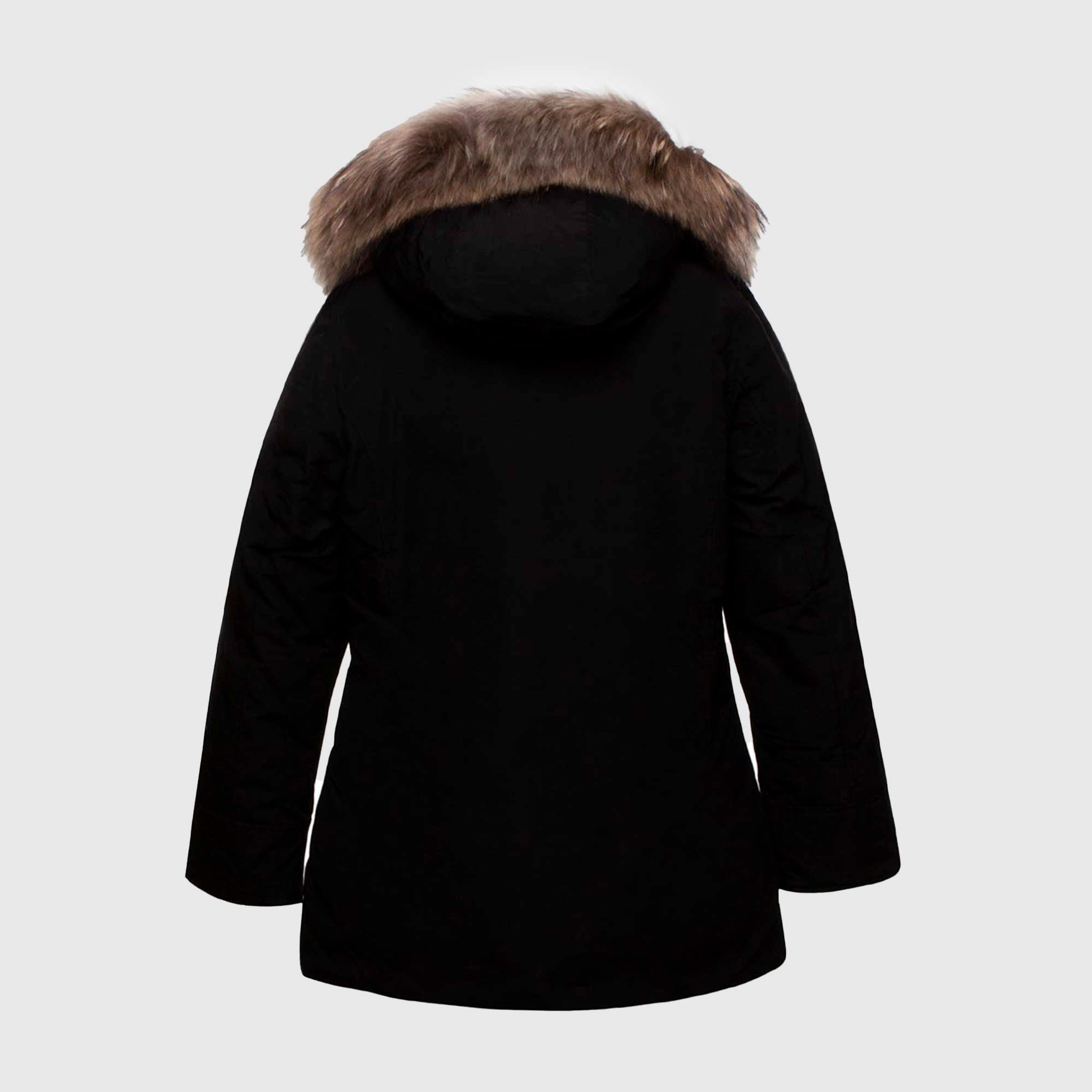 PARKA NERO BAMBINA TEENAGER - annameglio.com abbigliamento moda