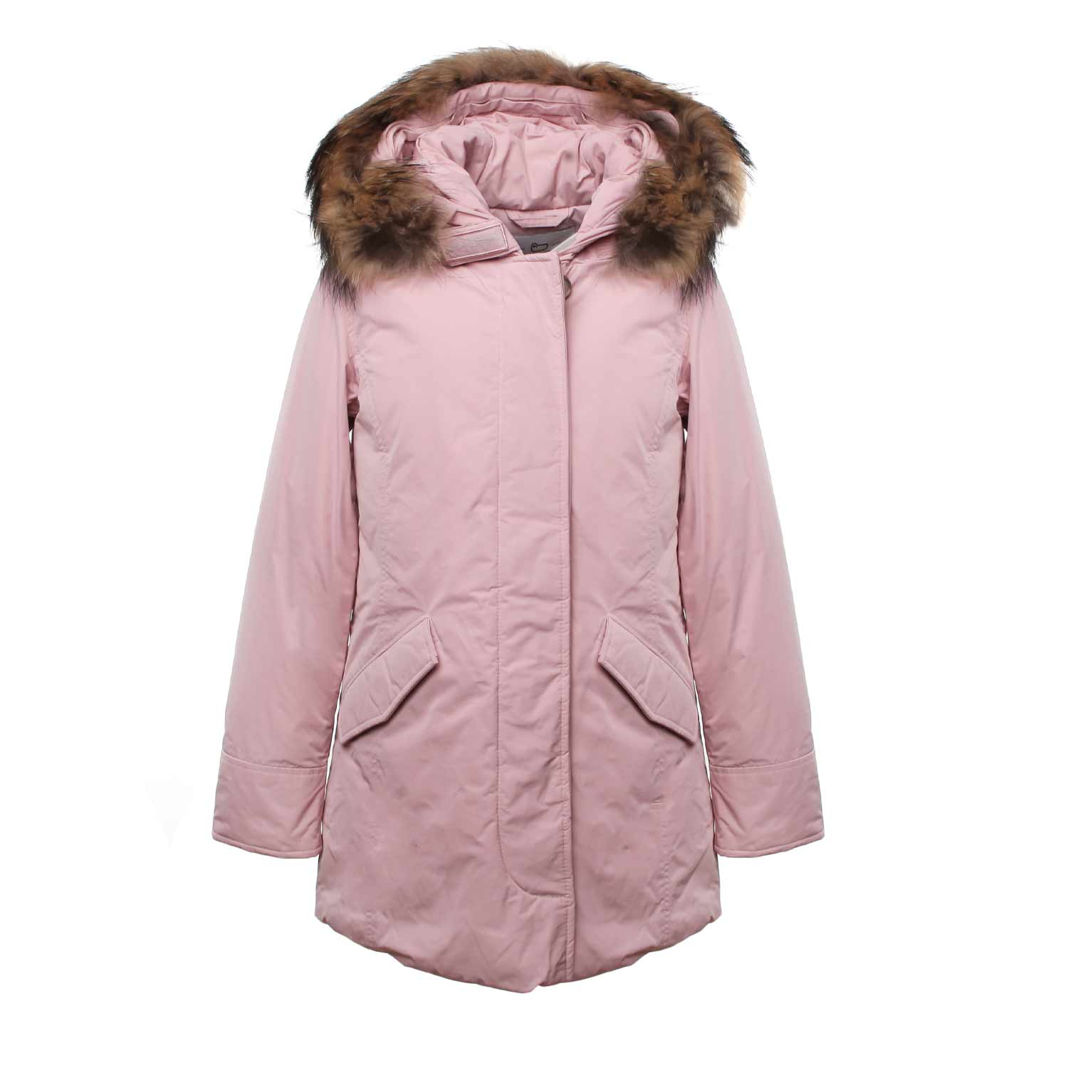 LUXURY ARCTIC PARKA ROSA GIRL - annameglio.com abbigliamento moda
