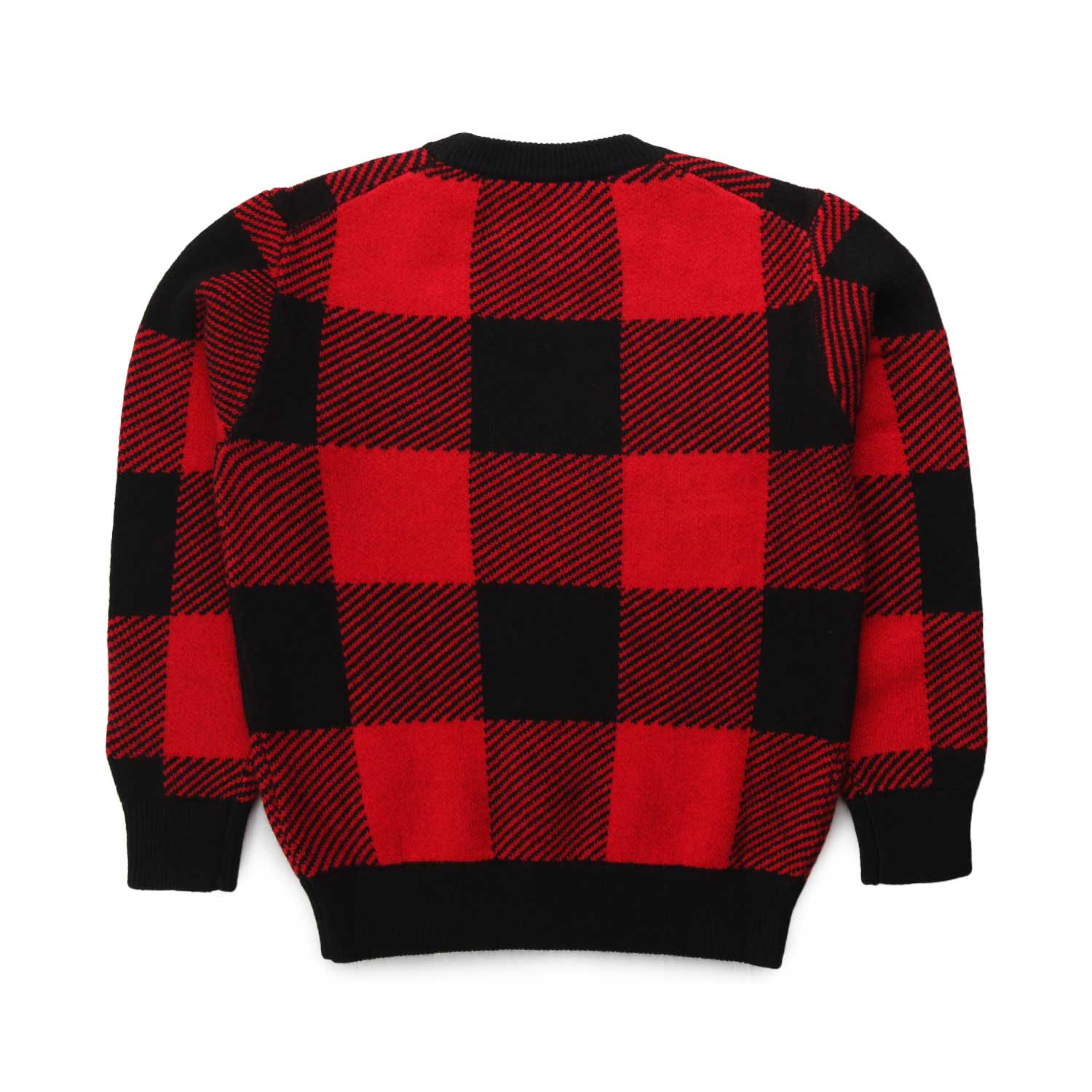 MAGLIONE SNOOPY UNISEX ROSSO E NERO JR E TEEN - annameglio.com abbigliamento moda