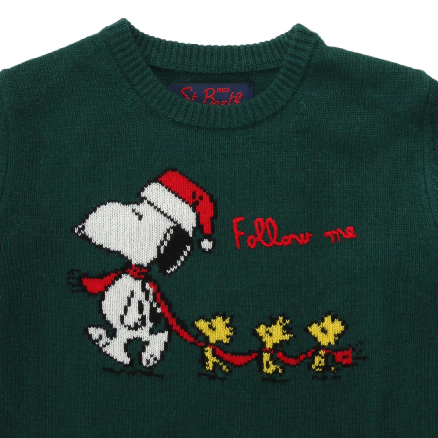 MAGLIONE SNOOPY UNISEX VERDE JR E TEEN - annameglio.com abbigliamento moda