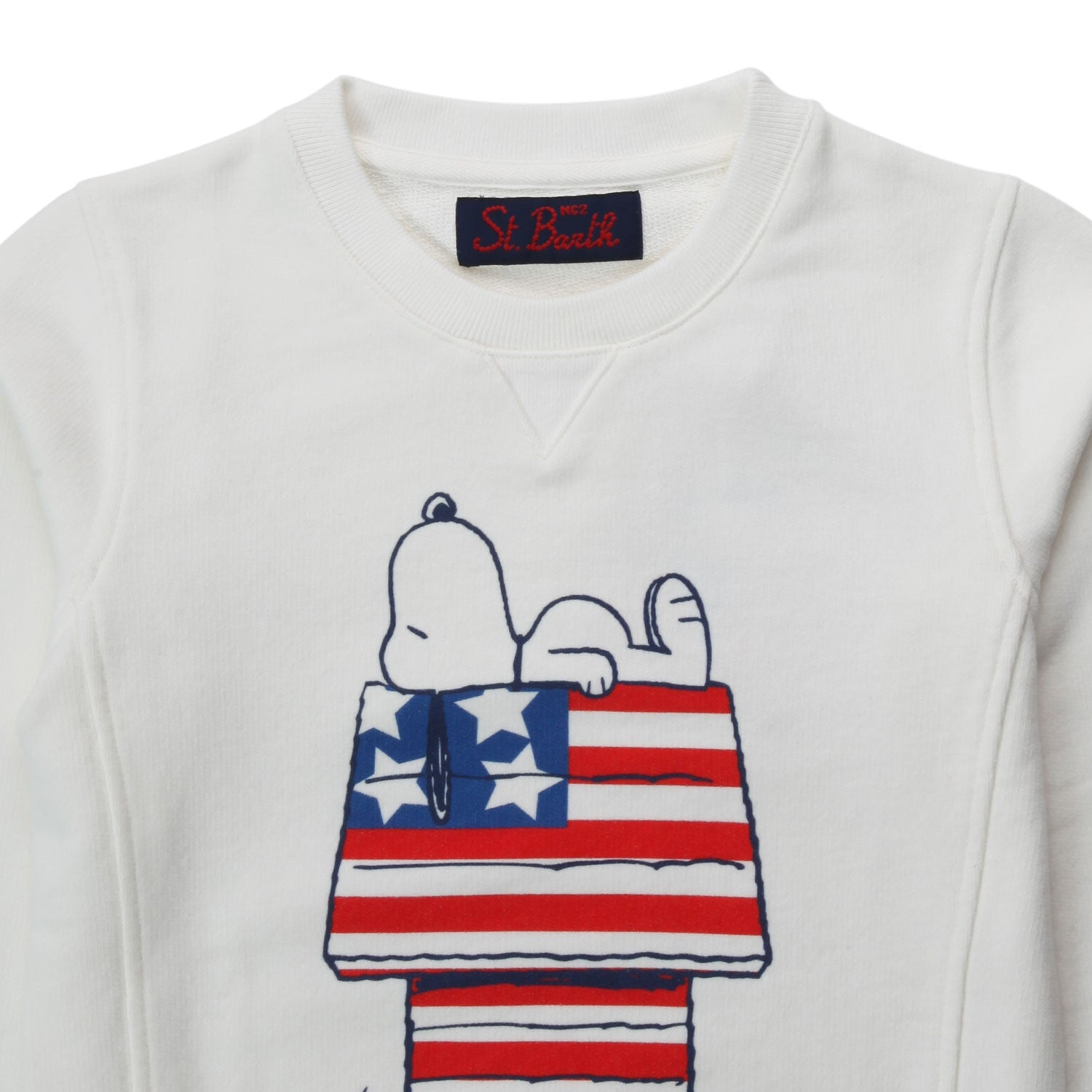 FELPA SNOOPY UNISEX BIANCA JR E TEEN - annameglio.com abbigliamento moda