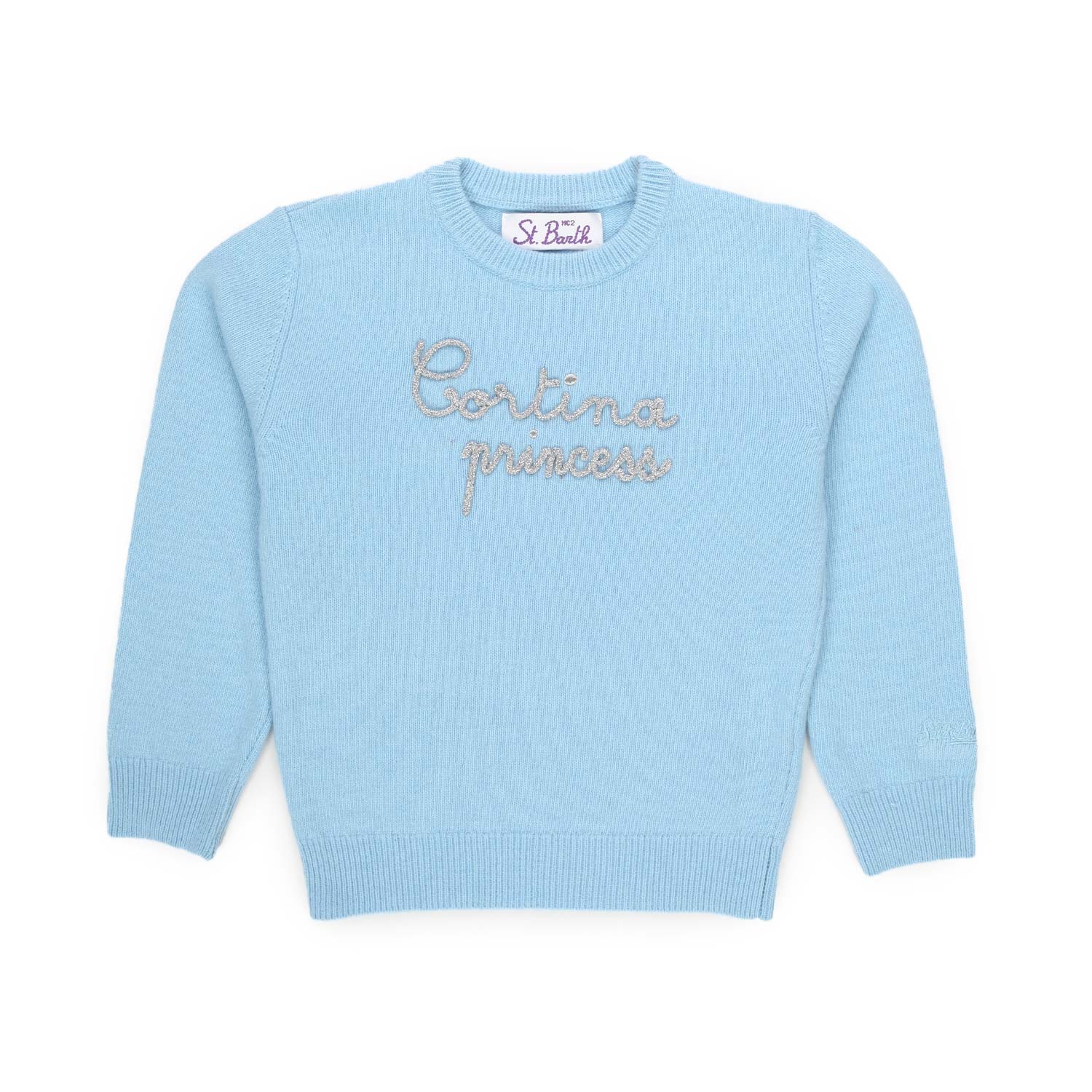 MAGLIONE CELESTE BAMBINA E TEENAGER - annameglio.com abbigliamento moda