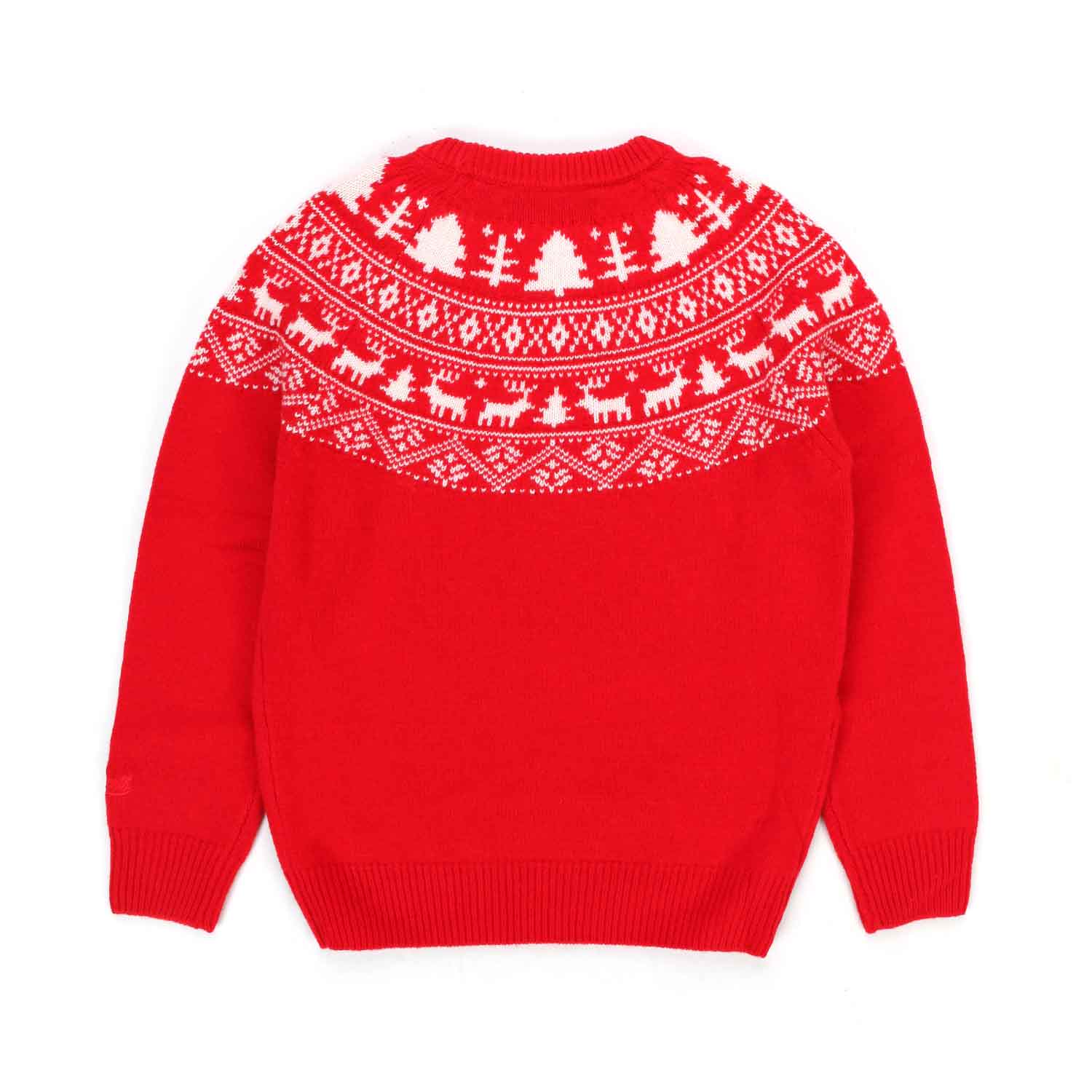 MAGLIONE NATALIZIO ROSSO BAMBINA E TEEN - annameglio.com abbigliamento moda