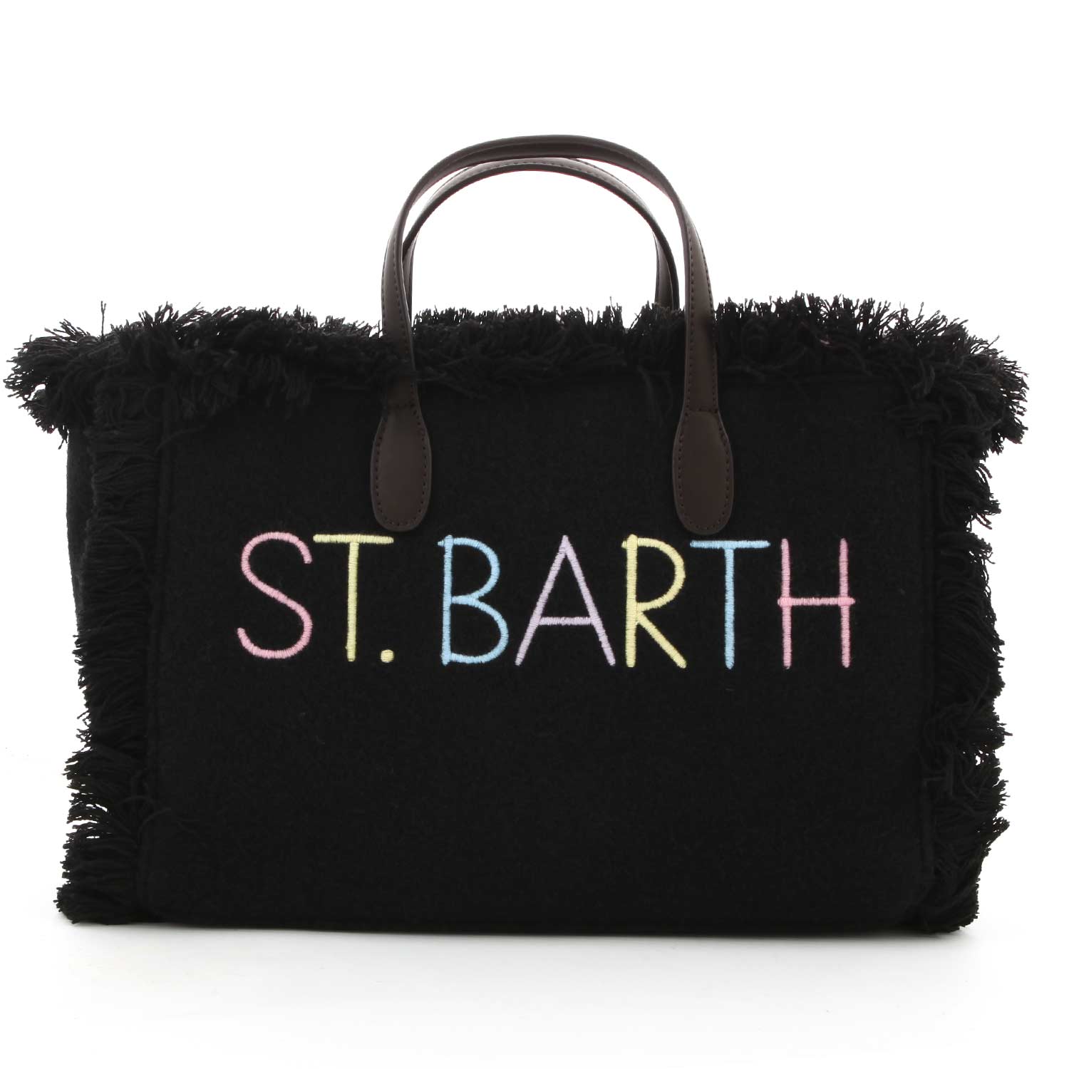 BORSA NERA CON LOGO GIRL - annameglio.com abbigliamento moda