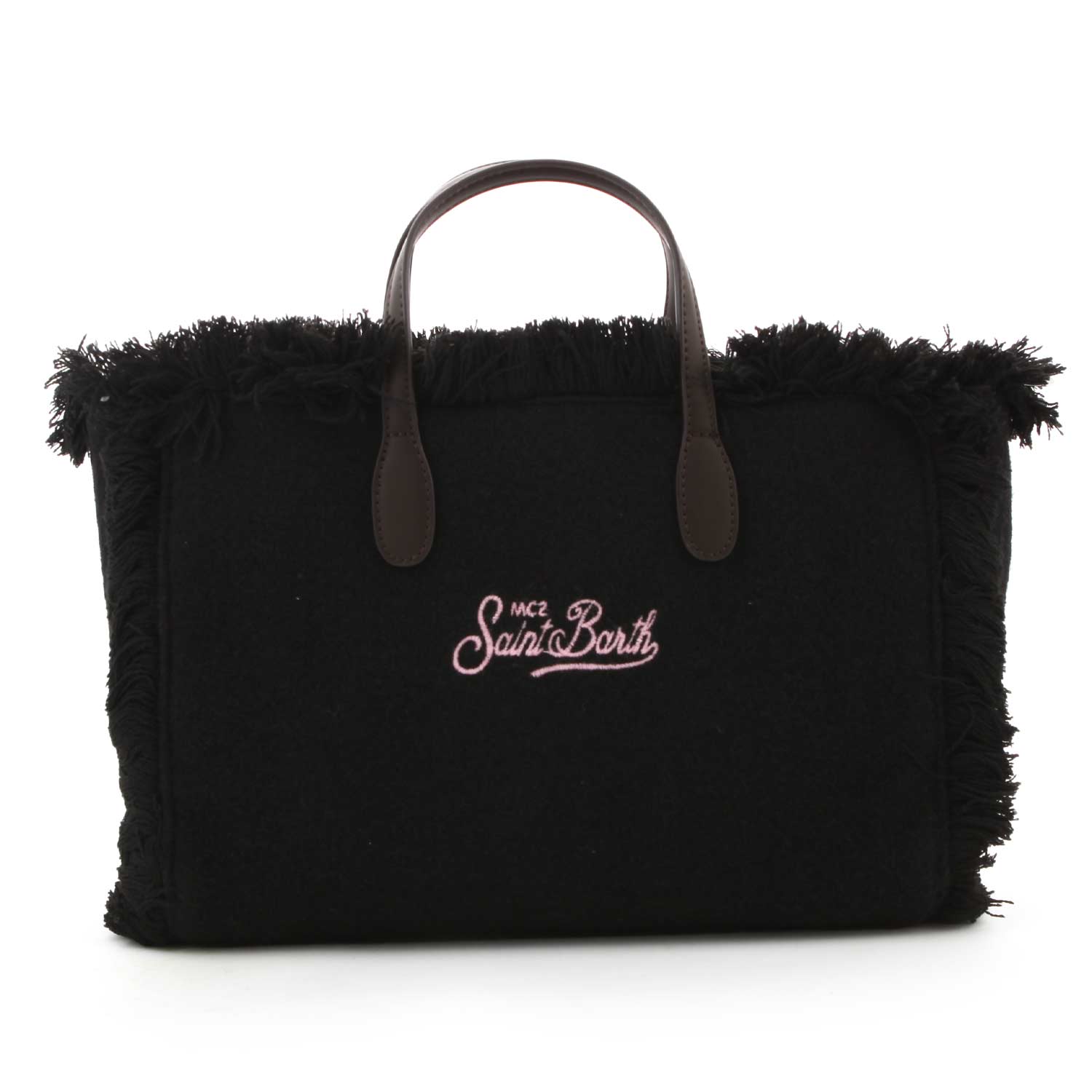 BORSA NERA CON LOGO GIRL - annameglio.com abbigliamento moda