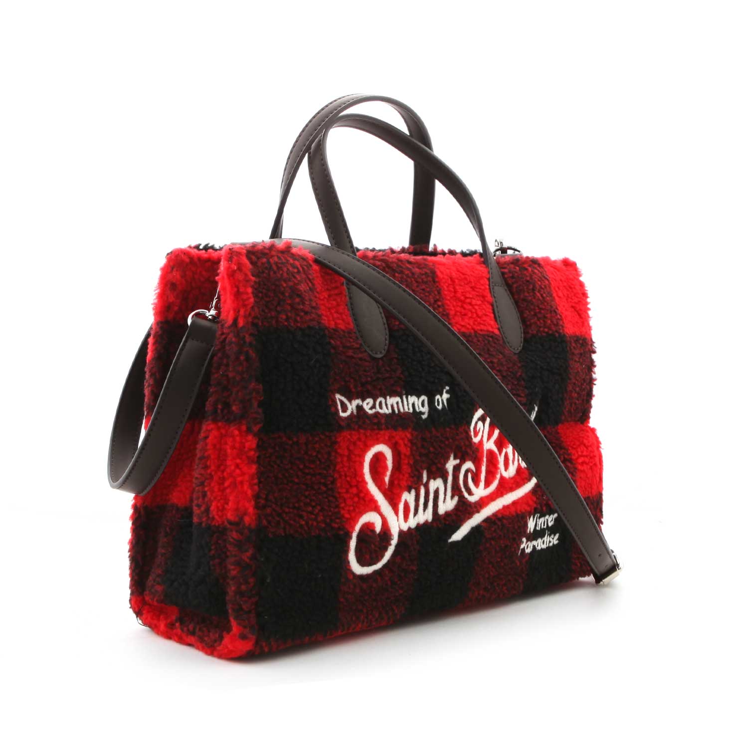 BORSA A QUADRI BAMBINA TEEN - annameglio.com abbigliamento moda