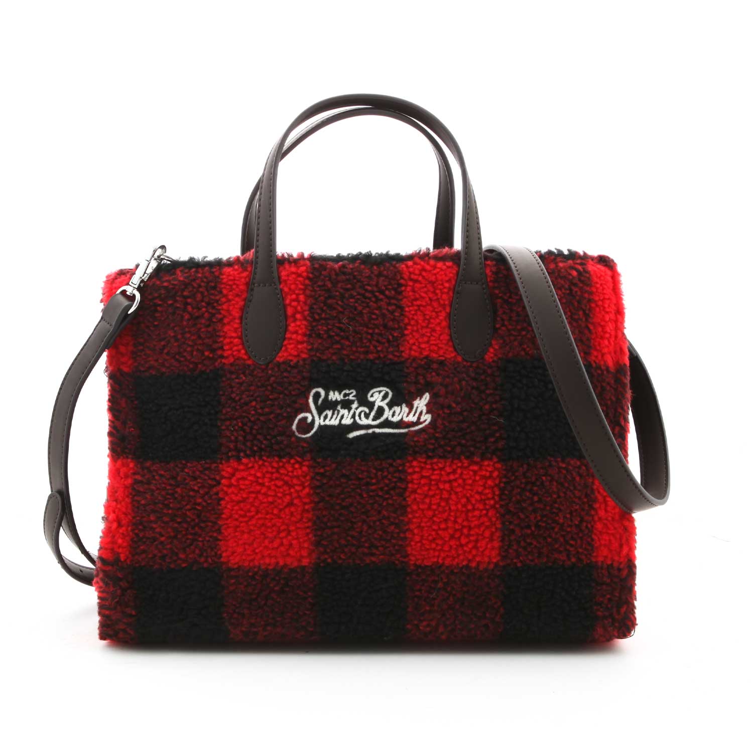 BORSA A QUADRI BAMBINA TEEN - annameglio.com abbigliamento moda