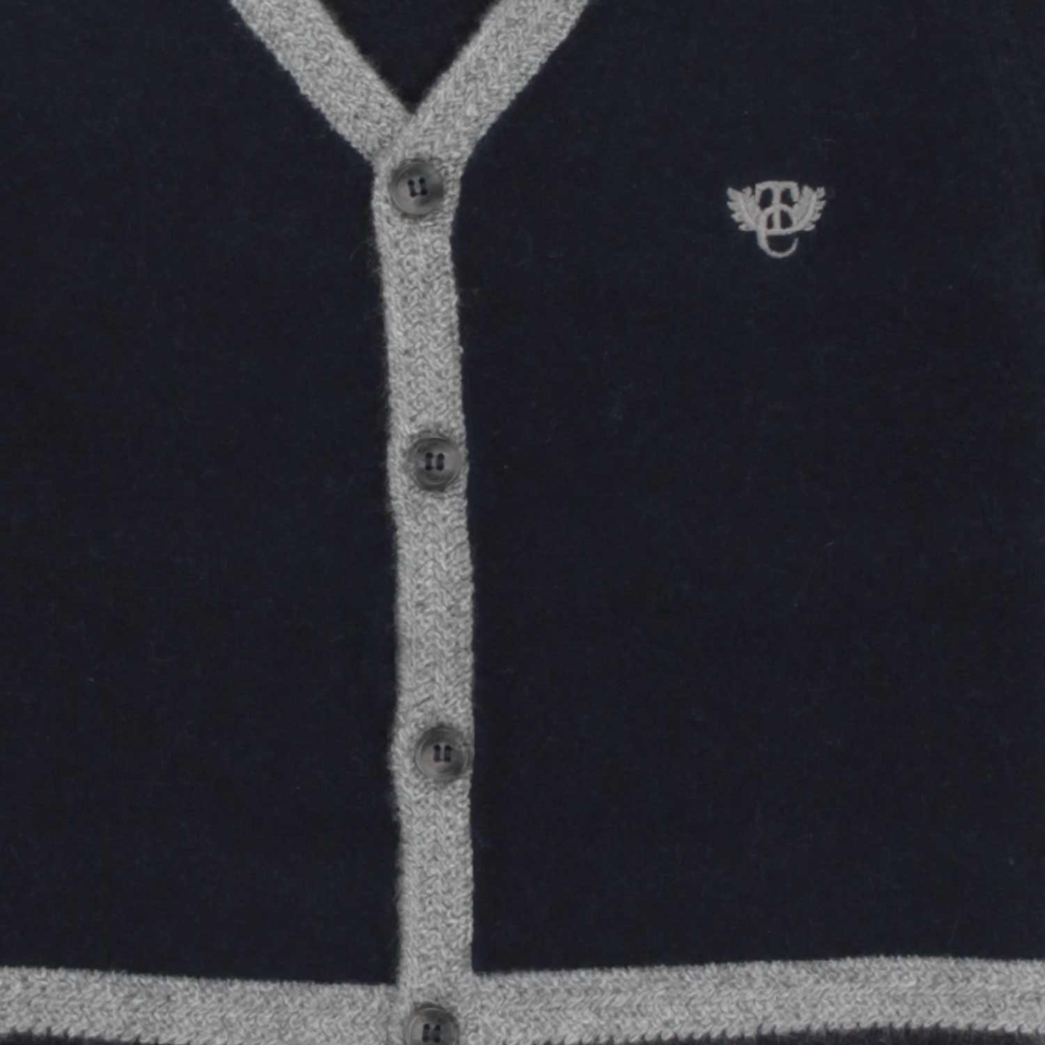 CARDIGAN BLU E GRIGIO BIMBO E NEONATO - annameglio.com abbigliamento moda