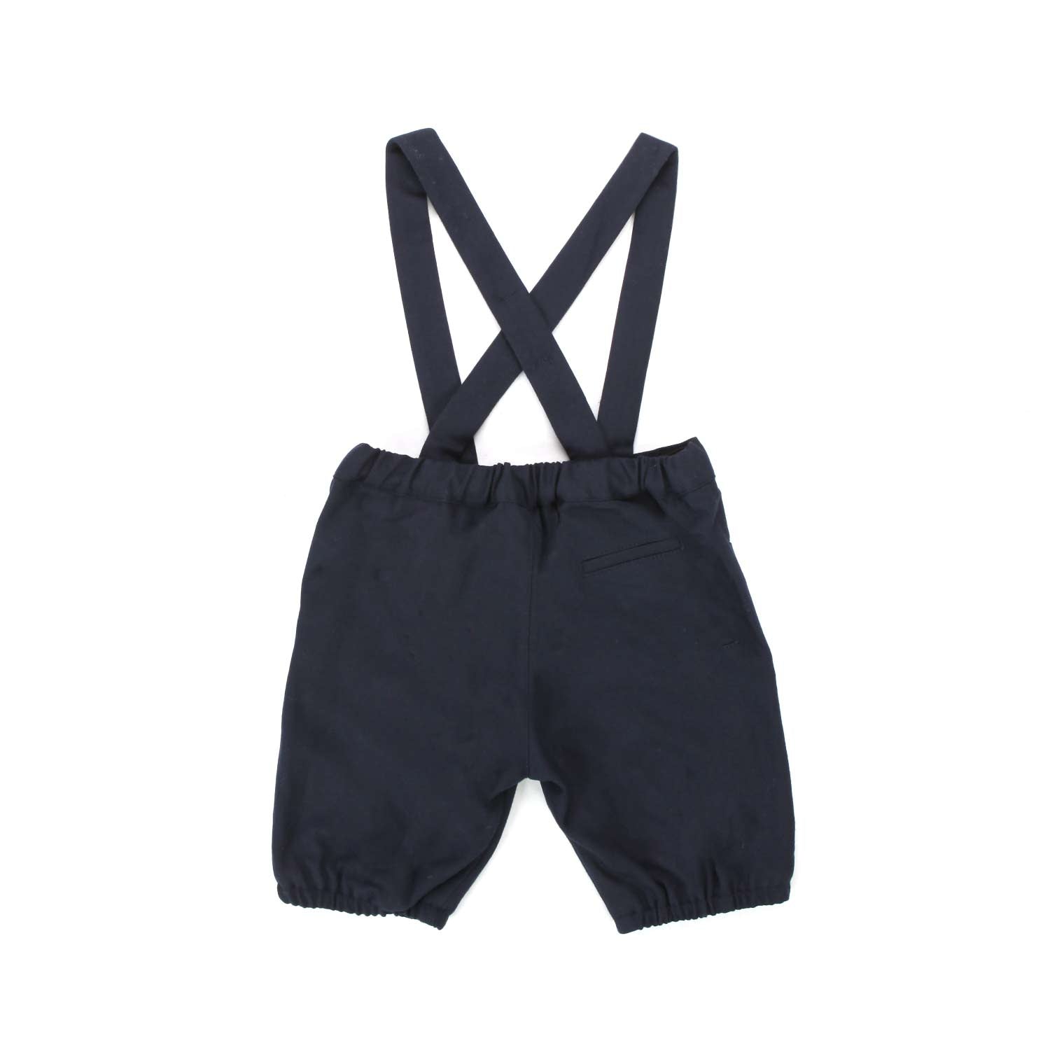 PANTALONE BLU CON BRETELLE BABY - annameglio.com abbigliamento moda