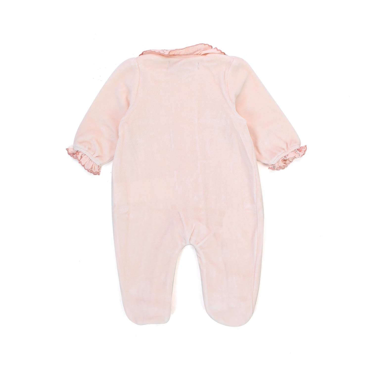 TUTINA ROSA CON ROUCHES NEONATA - annameglio.com abbigliamento moda