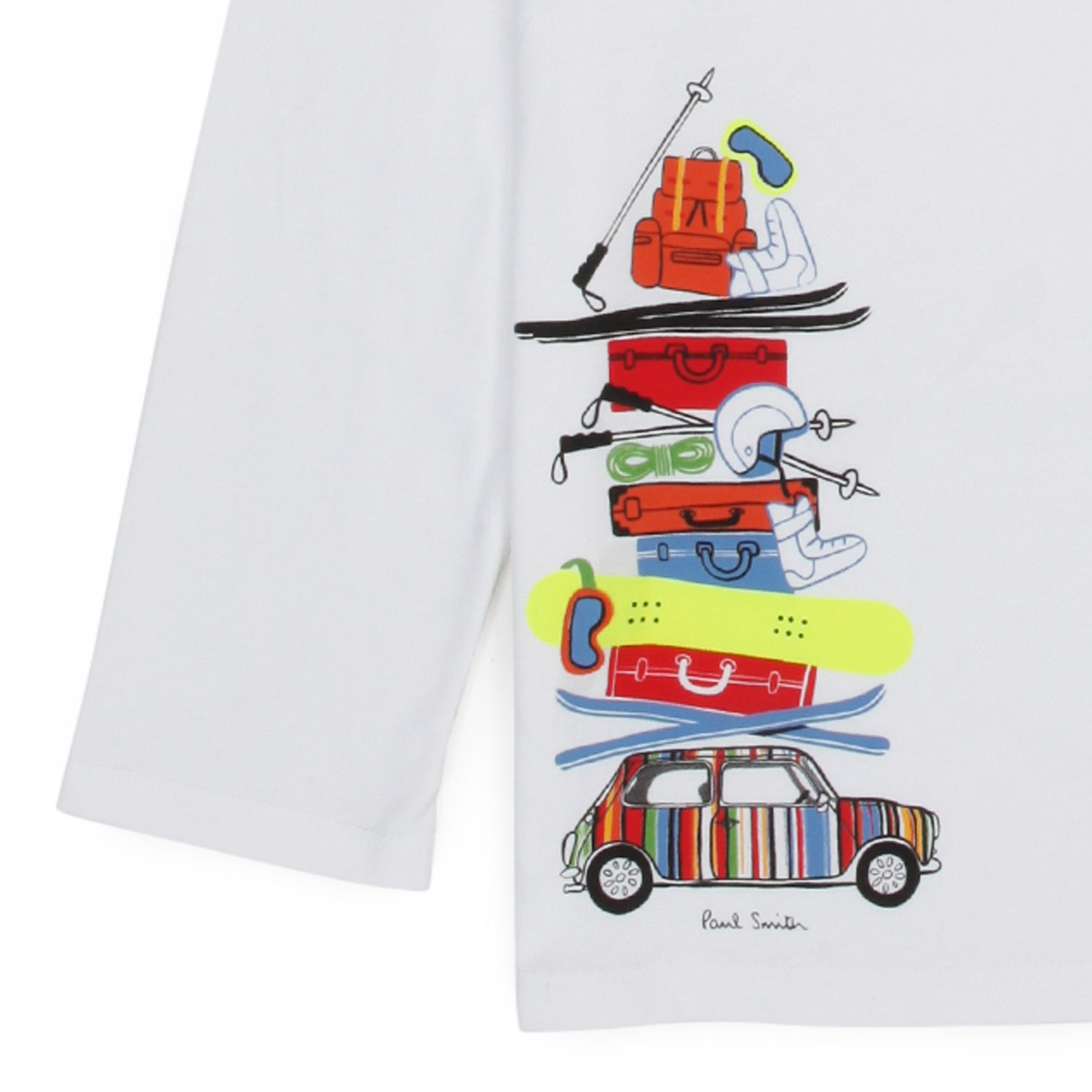 T-SHIRT BIANCA BIMBO CON STAMPA - annameglio.com abbigliamento moda