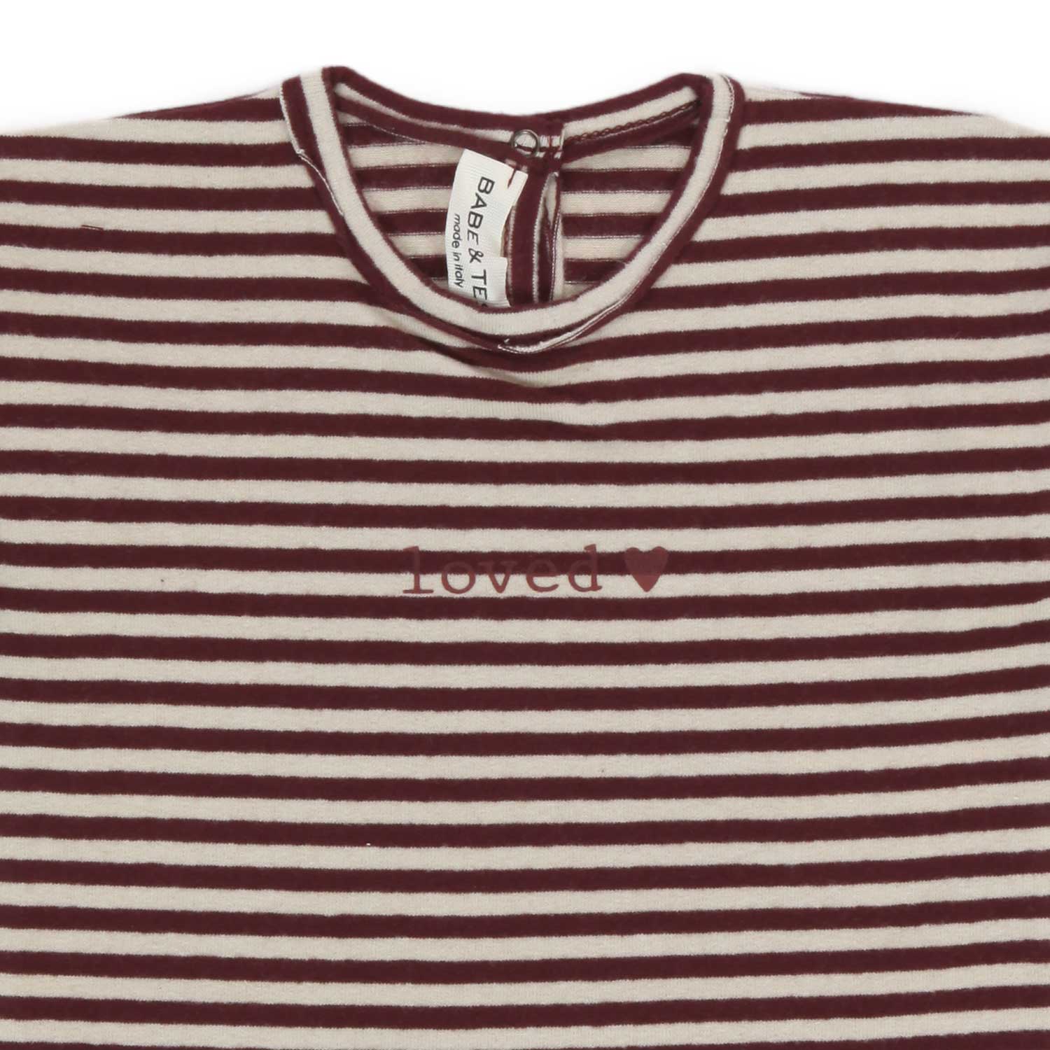 T-SHIRT RIGHE PER NEONATA - annameglio.com abbigliamento moda