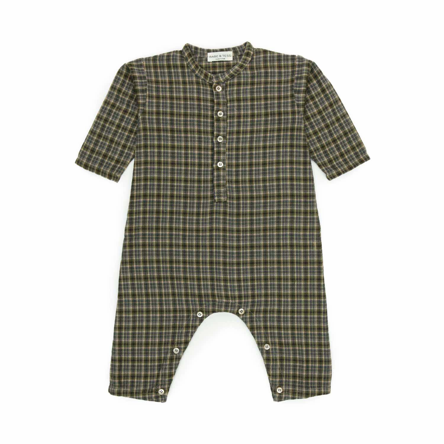 TUTINA A QUADRI BABY UNISEX - annameglio.com abbigliamento moda