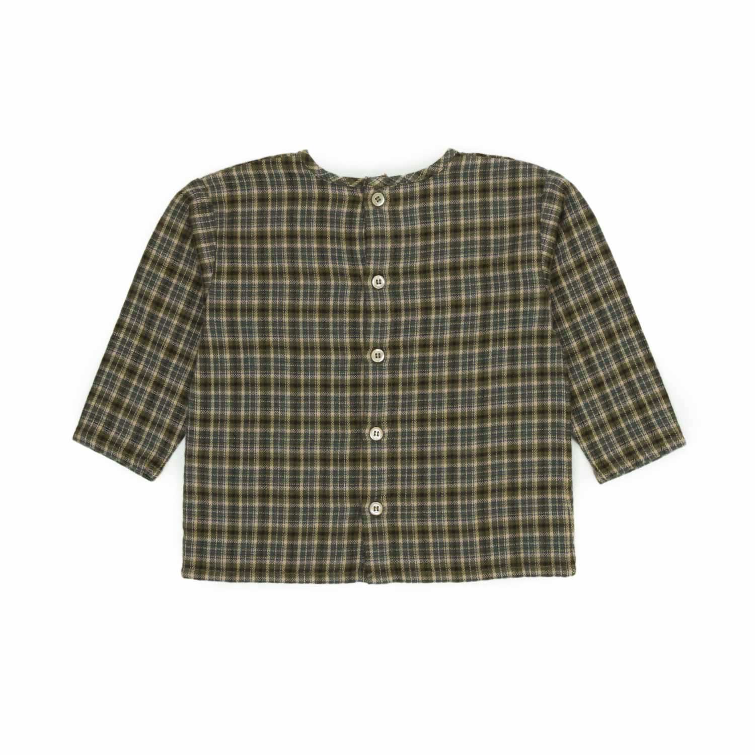 CAMICIA A QUADRI NEONATO UNISEX - annameglio.com abbigliamento moda