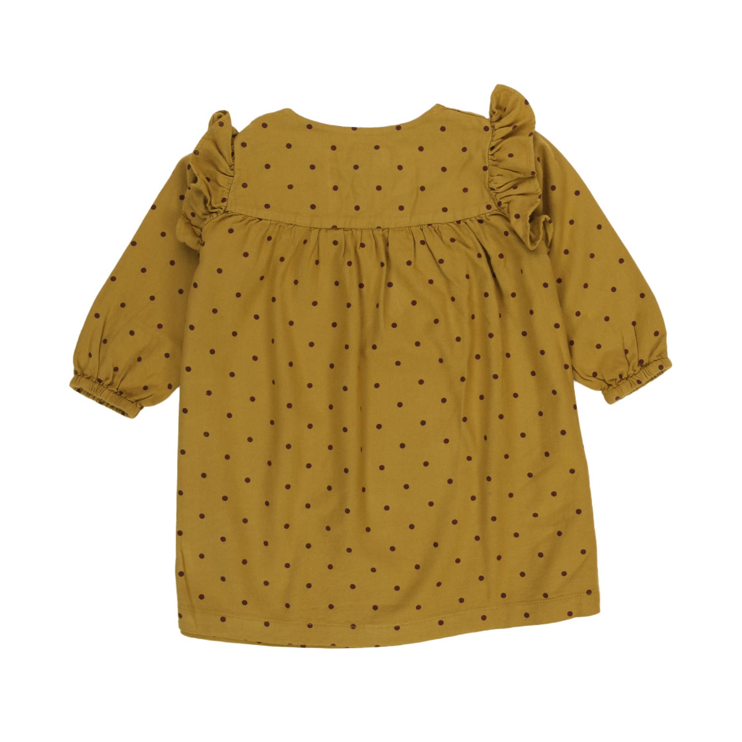 BLUSA SENAPE A POIS BIMBA - annameglio.com abbigliamento moda