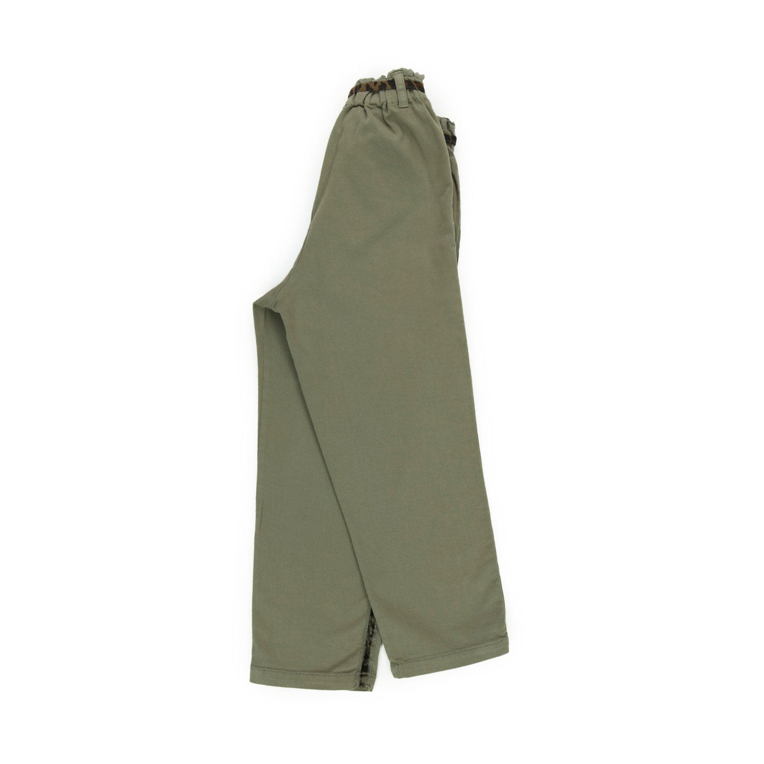 PANTALONE VERDE MUSCHIO BAMBINA - annameglio.com abbigliamento moda