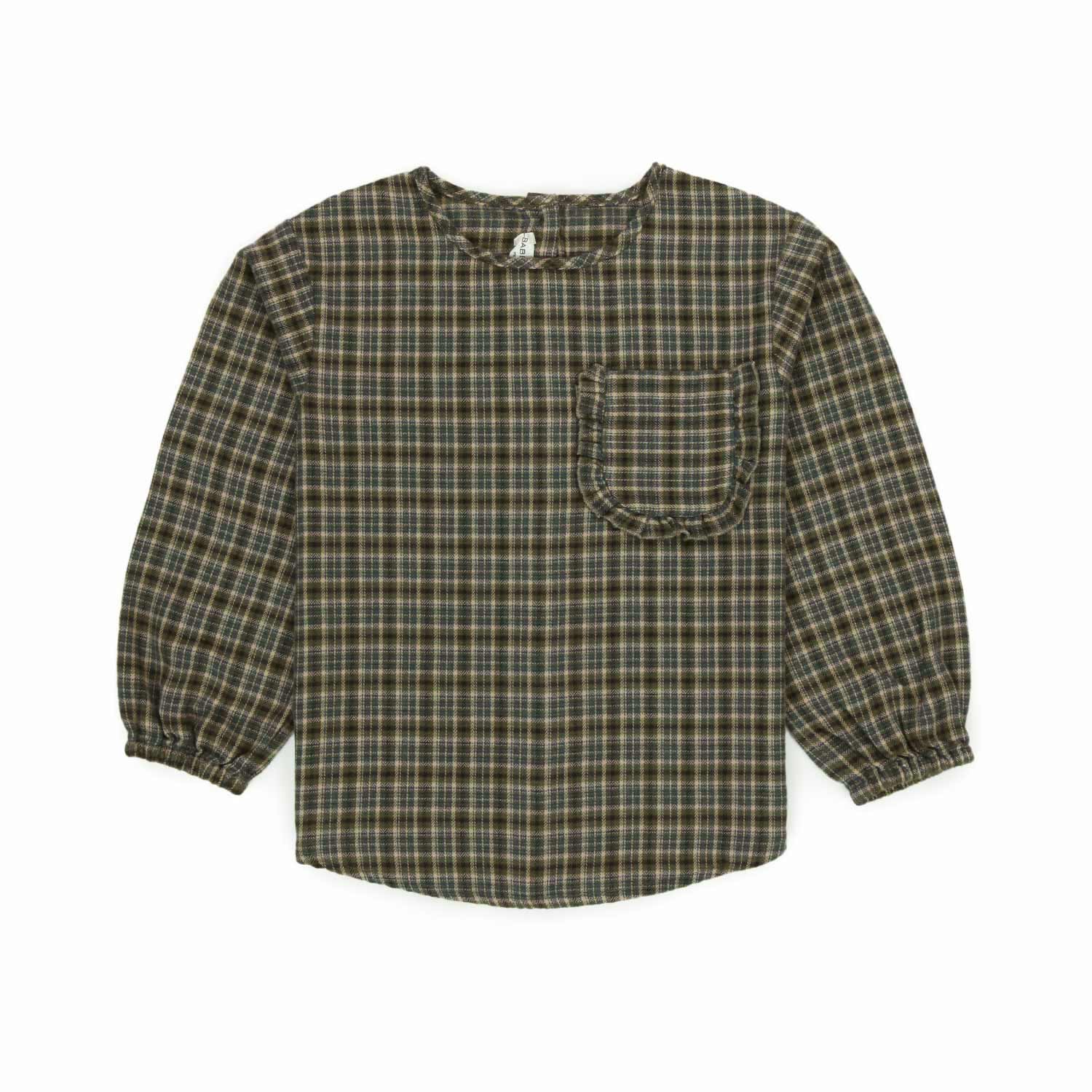 BLUSA A QUADRI BIMBA - annameglio.com abbigliamento moda