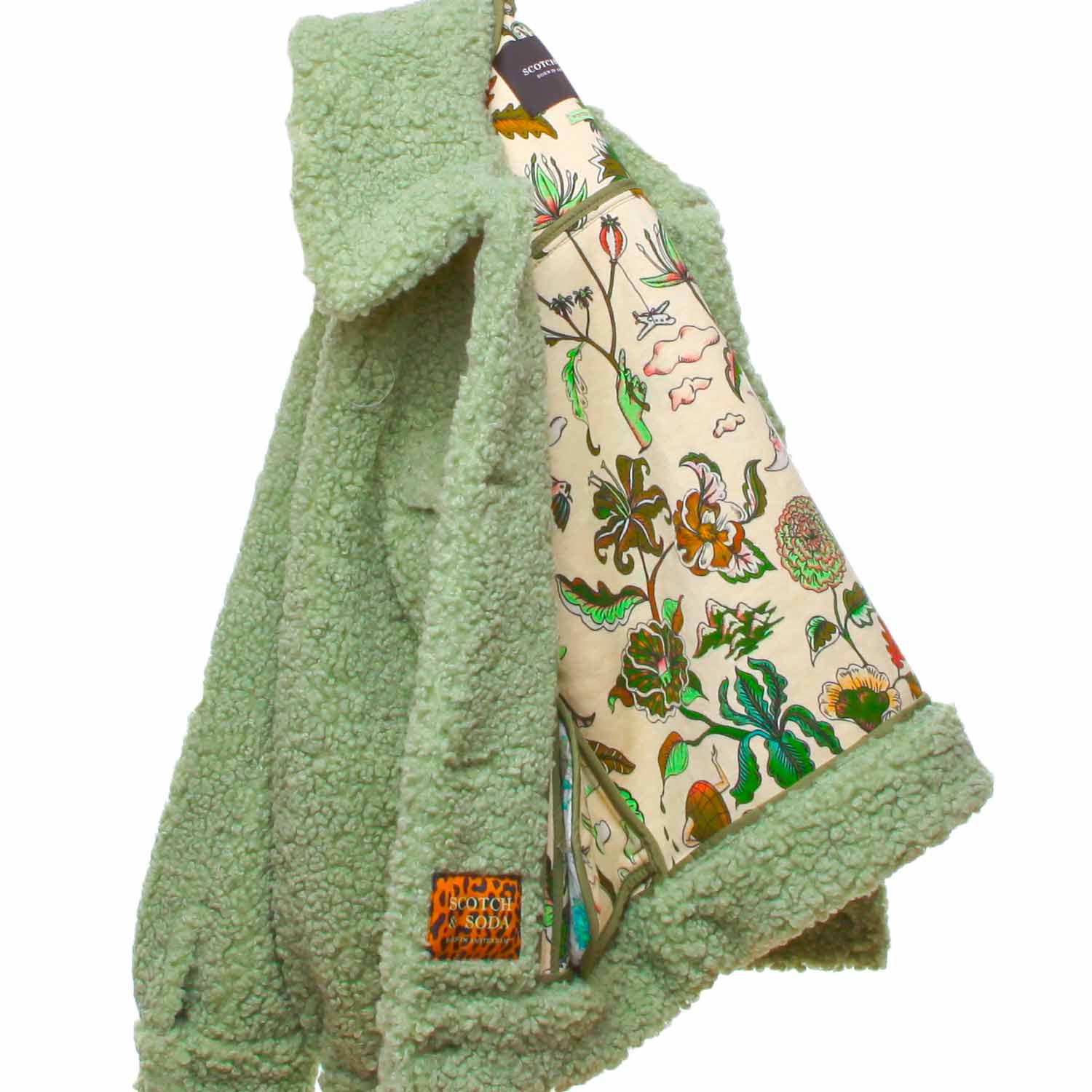 GIACCA BOXY-FIT VERDE ACQUA BAMBINA E TEENAGER - annameglio.com abbigliamento moda