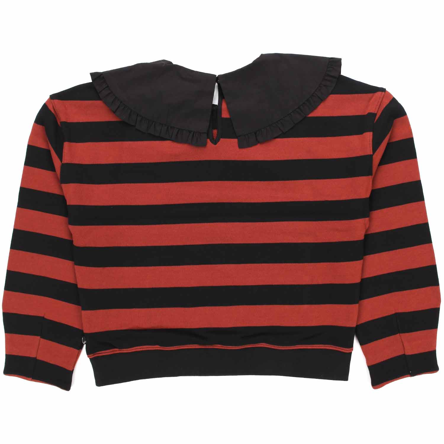 FELPA NERA E RUGGINE BAMBINA E TEENAGER - annameglio.com abbigliamento moda