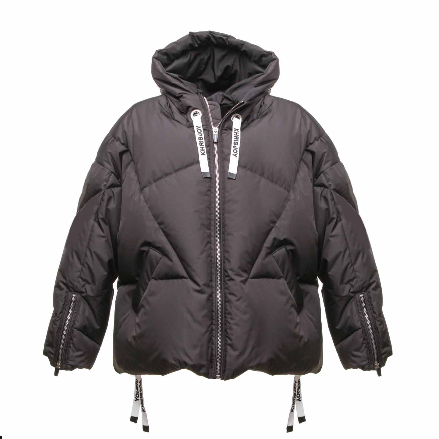 PIUMINO NERO BIMBA BAMBINA - annameglio.com abbigliamento moda