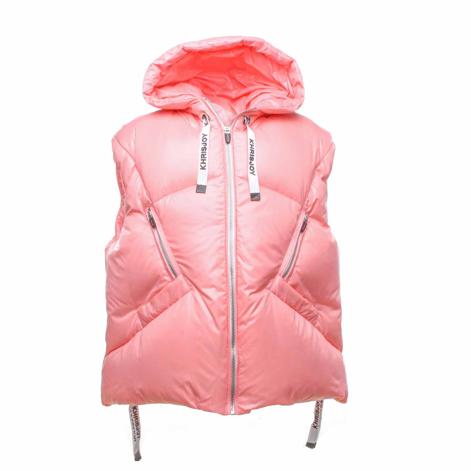 PIUMINO GILET ROSA BAMBINA - annameglio.com abbigliamento moda