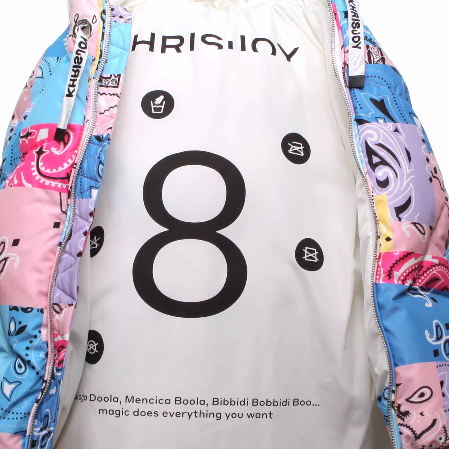 PIUMINO MULTICOLOR PER BAMBINA - annameglio.com abbigliamento moda