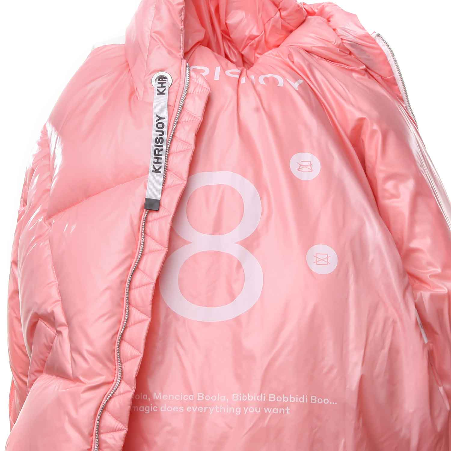 PIUMINO ROSA PERLATO BAMBINA - annameglio.com abbigliamento moda