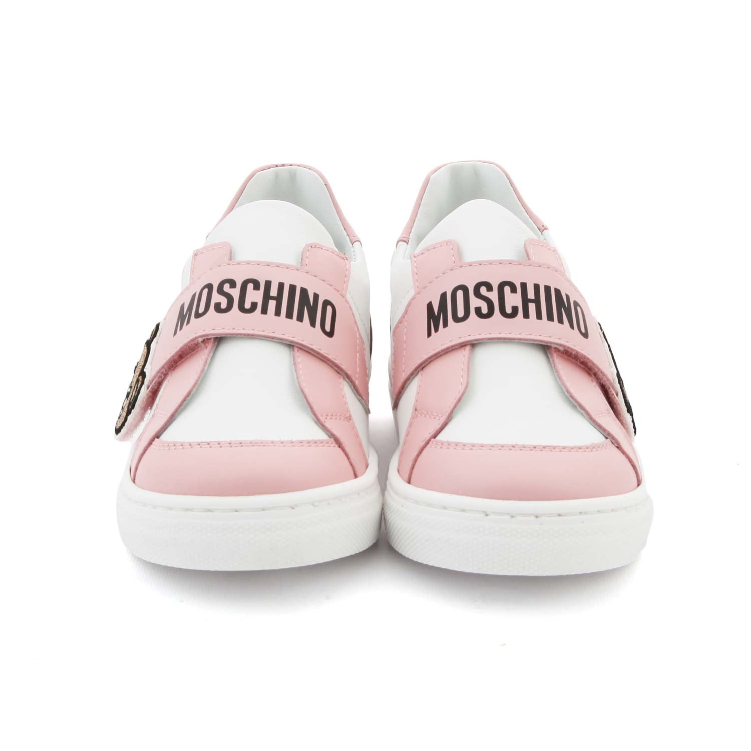 SNEAKERS BIANCHE ROSA BIMBA - annameglio.com abbigliamento moda