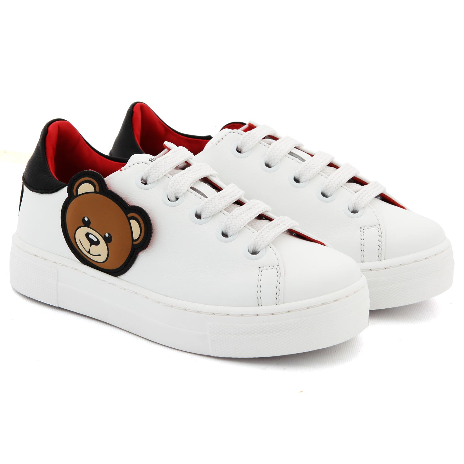 SNEAKERS ORSETTO BIANCHE UNISEX - annameglio.com abbigliamento moda