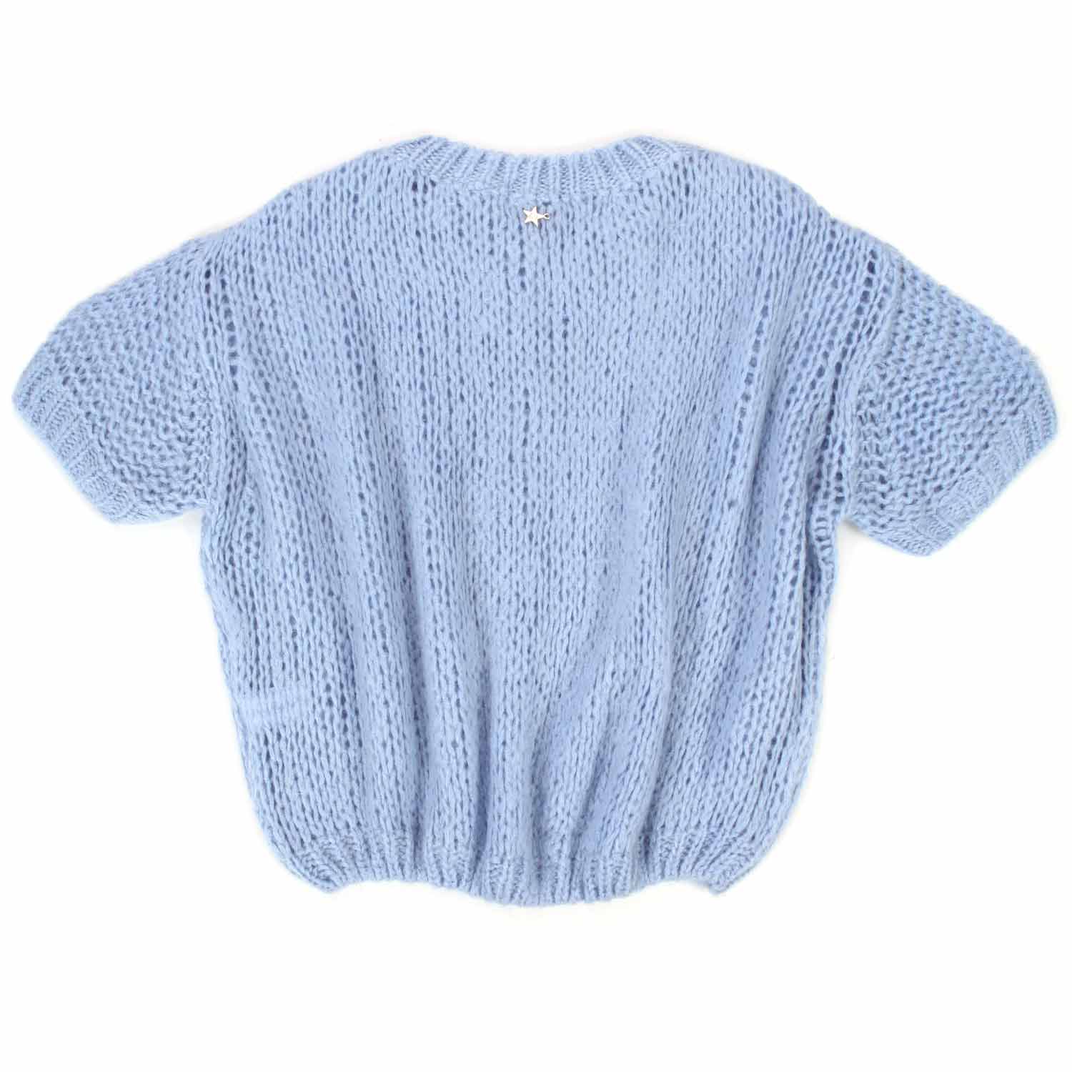 MAGLIONCINO AZZURRO TEENAGER - annameglio.com abbigliamento moda