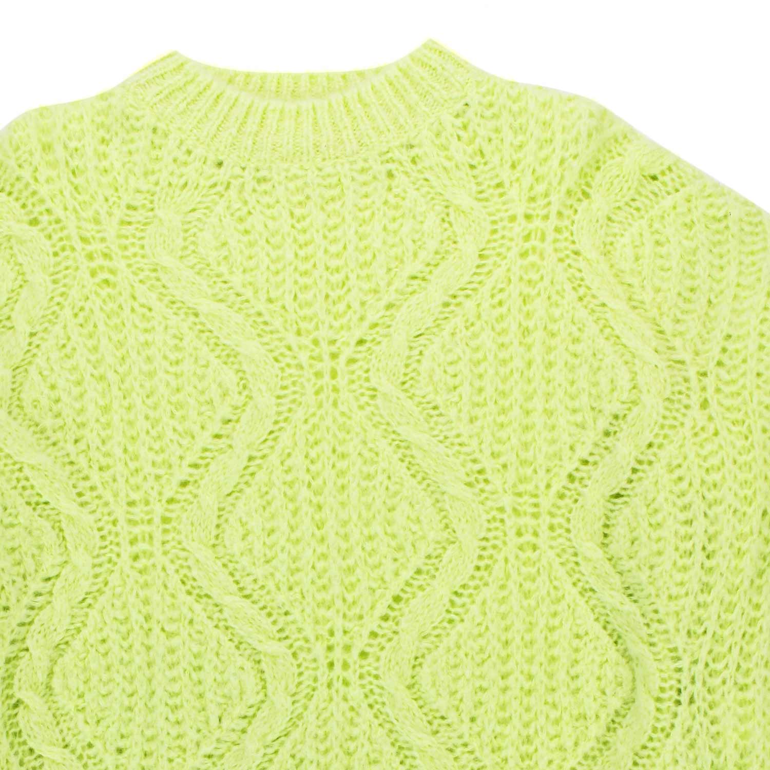 PULLOVER LIME IN LANA TEENAGER - annameglio.com abbigliamento moda