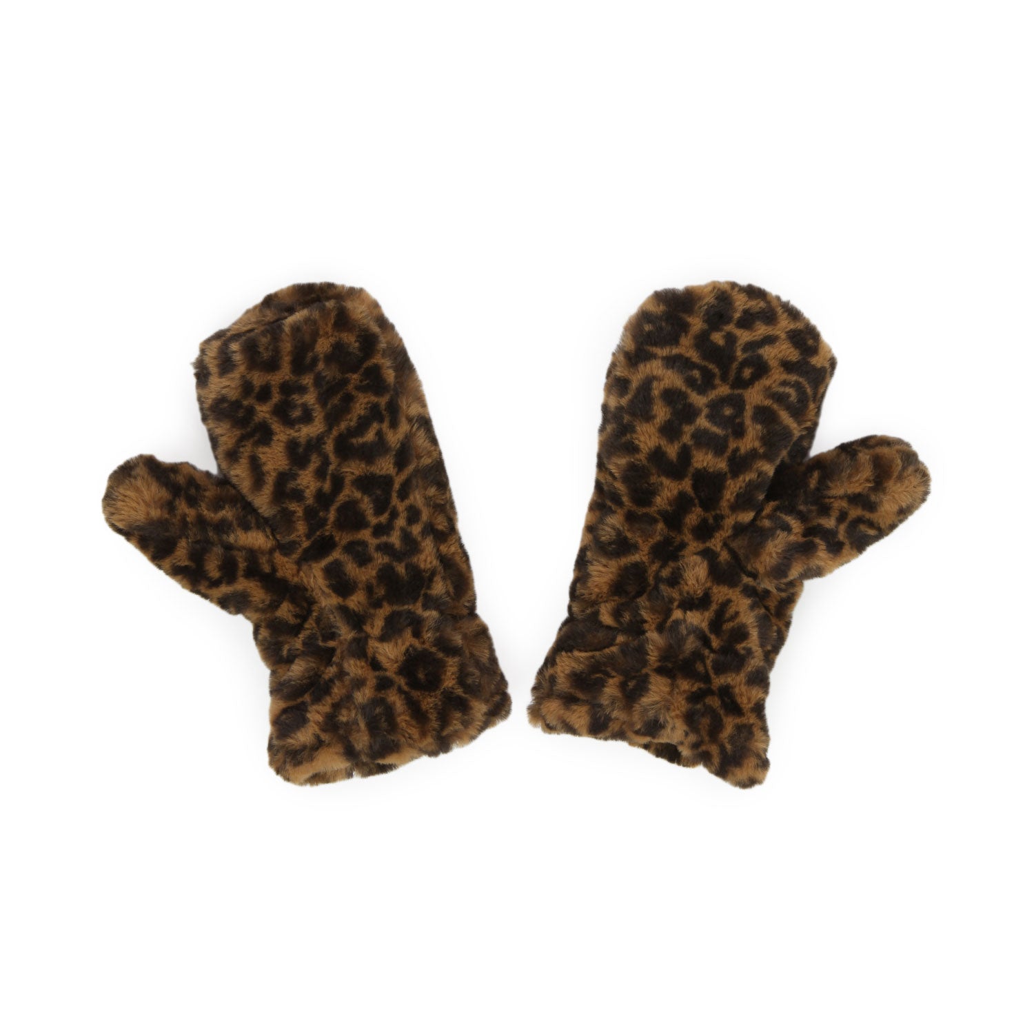 GUANTI A MUFFOLA LEOPARDATI BAMBINA - annameglio.com abbigliamento moda