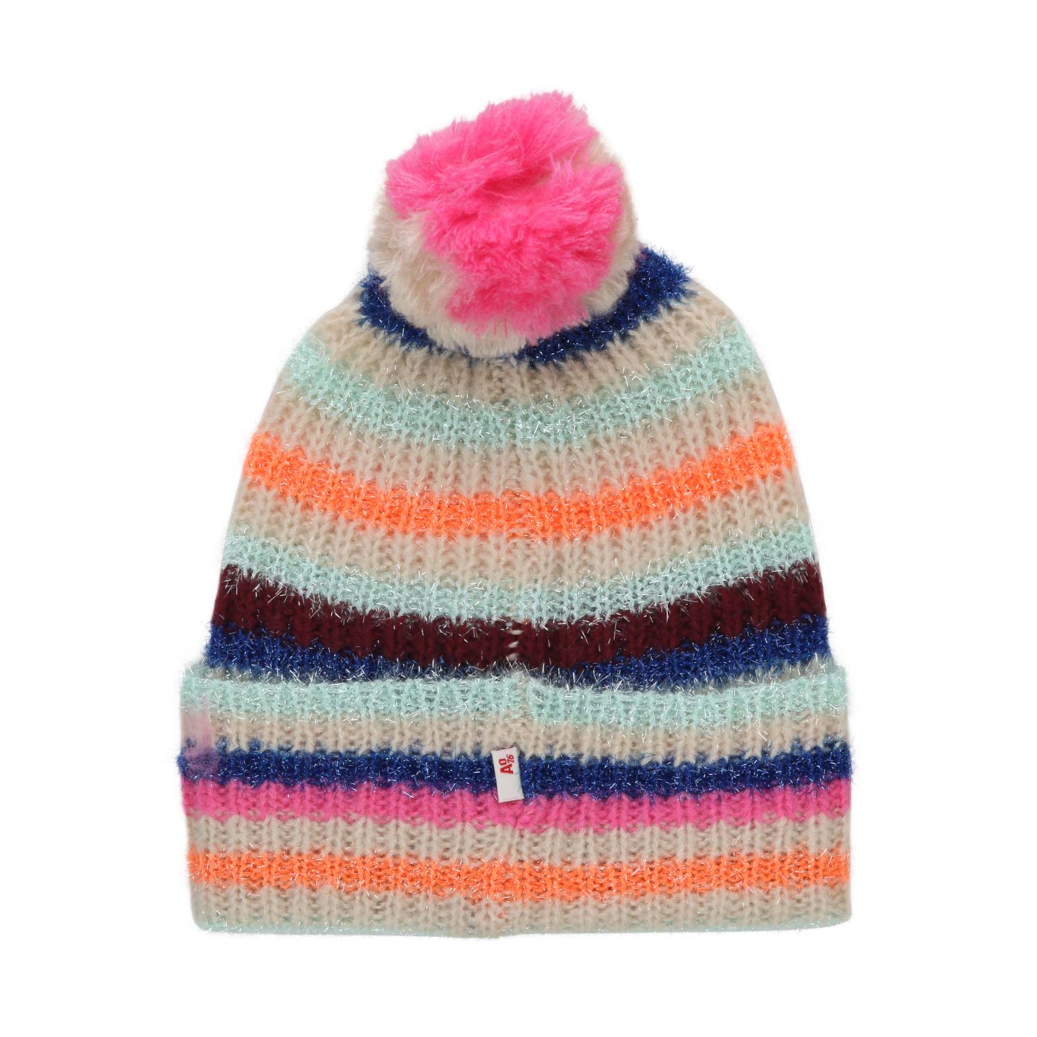 CAPPELLO PON PON MULTICOLOR BAMBINA E TEEN - annameglio.com abbigliamento moda