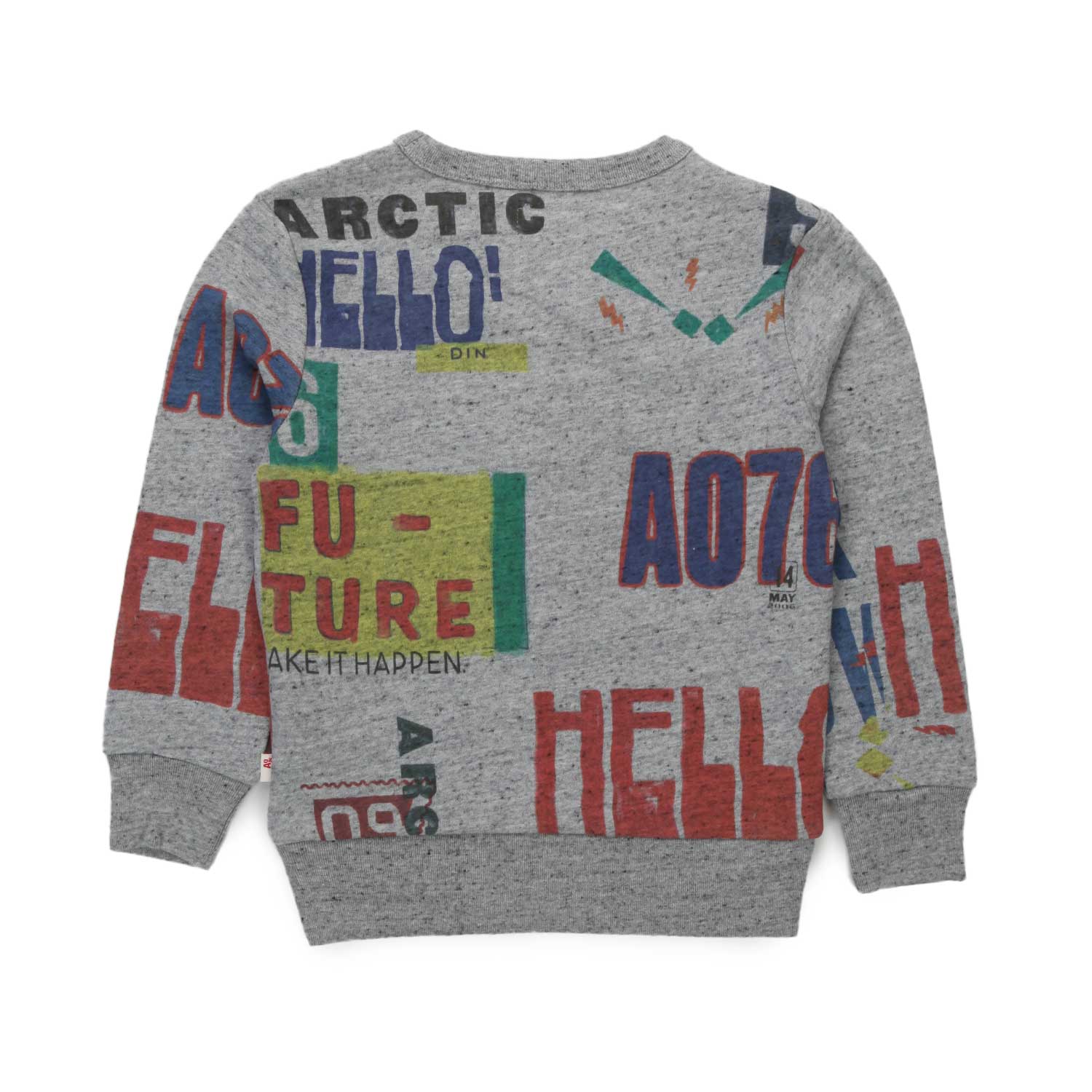 FELPA GRIGIA E MULTICOLOR BAMBINO E TEEN - annameglio.com abbigliamento moda