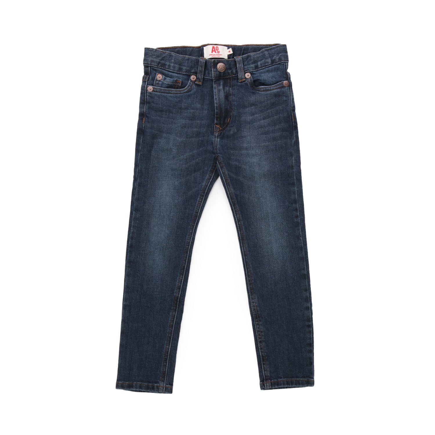 JEANS SLIM FIT BLU SCURO BAMBINA E TEEN - annameglio.com abbigliamento moda