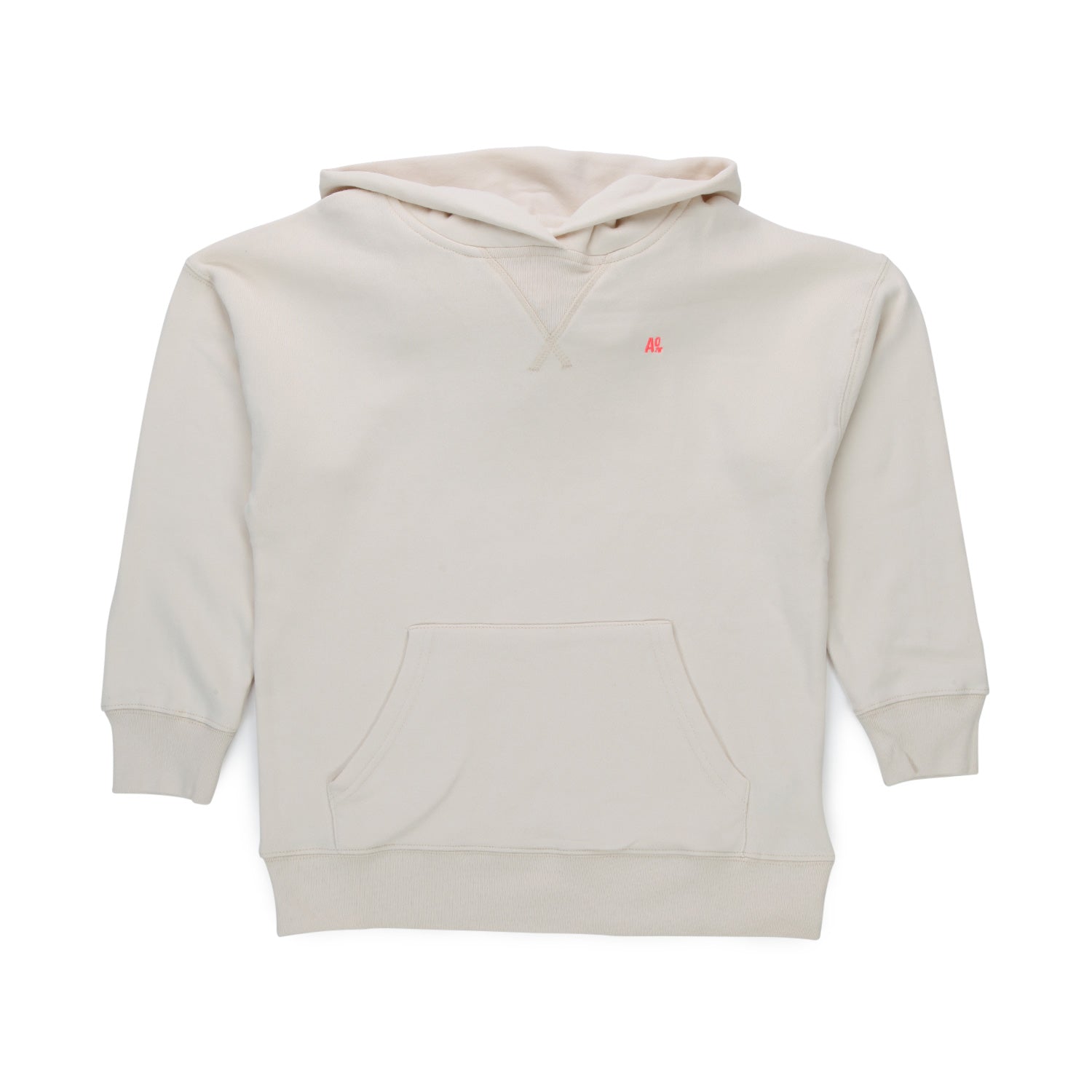 FELPA COLOR PANNA CON CAPPUCCIO BAMBINA E TEEN - annameglio.com abbigliamento moda