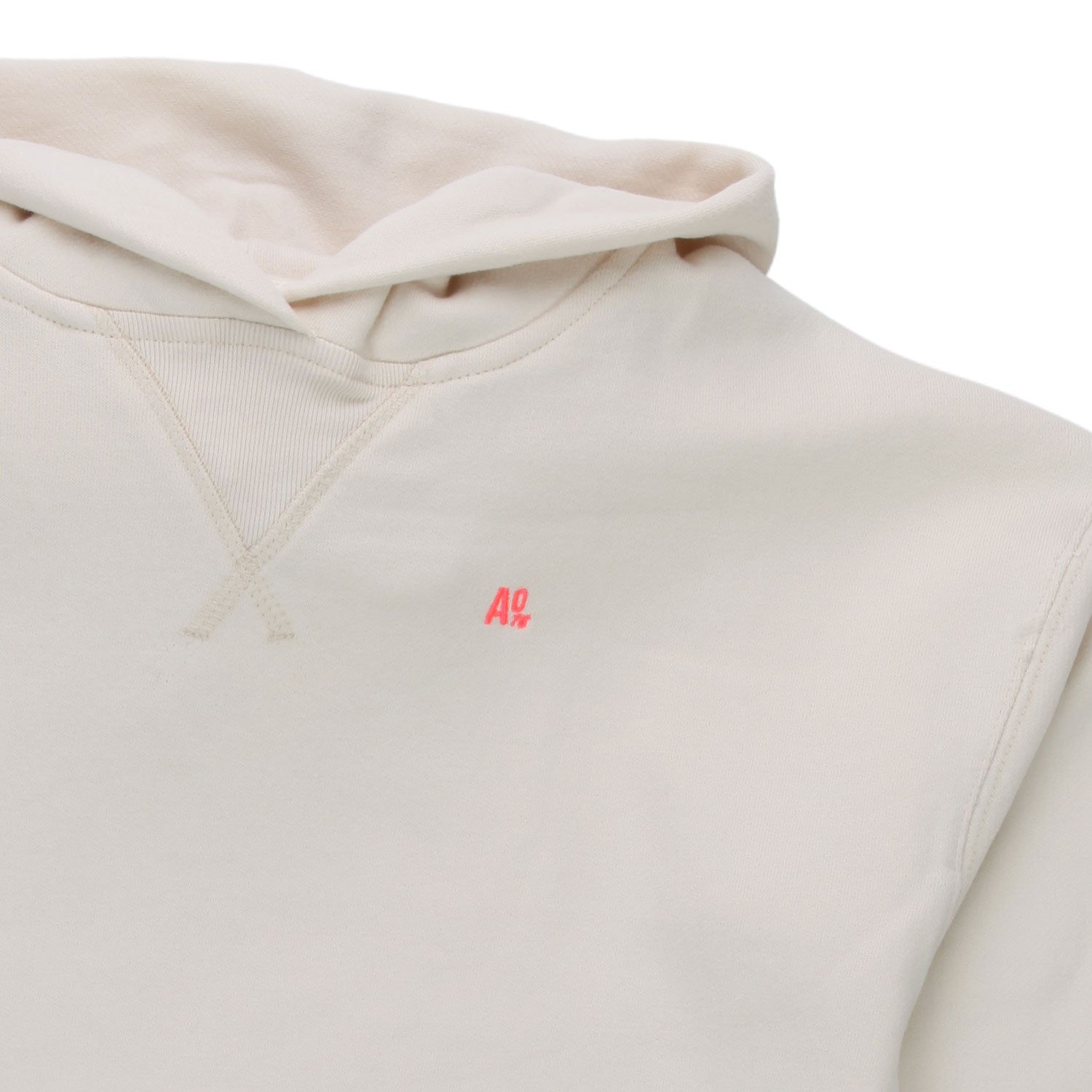 FELPA COLOR PANNA CON CAPPUCCIO BAMBINA E TEEN - annameglio.com abbigliamento moda