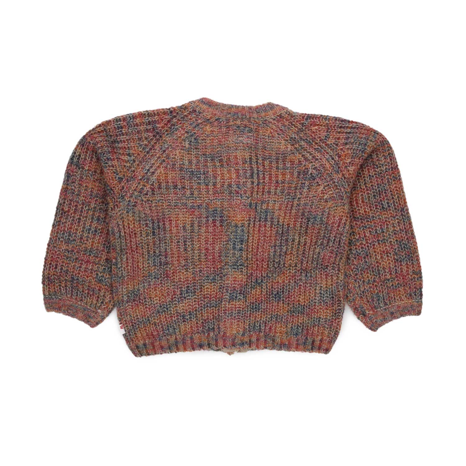 CARDIGAN MELANGE MULTICOLOR BAMBINA E TEEN - annameglio.com abbigliamento moda