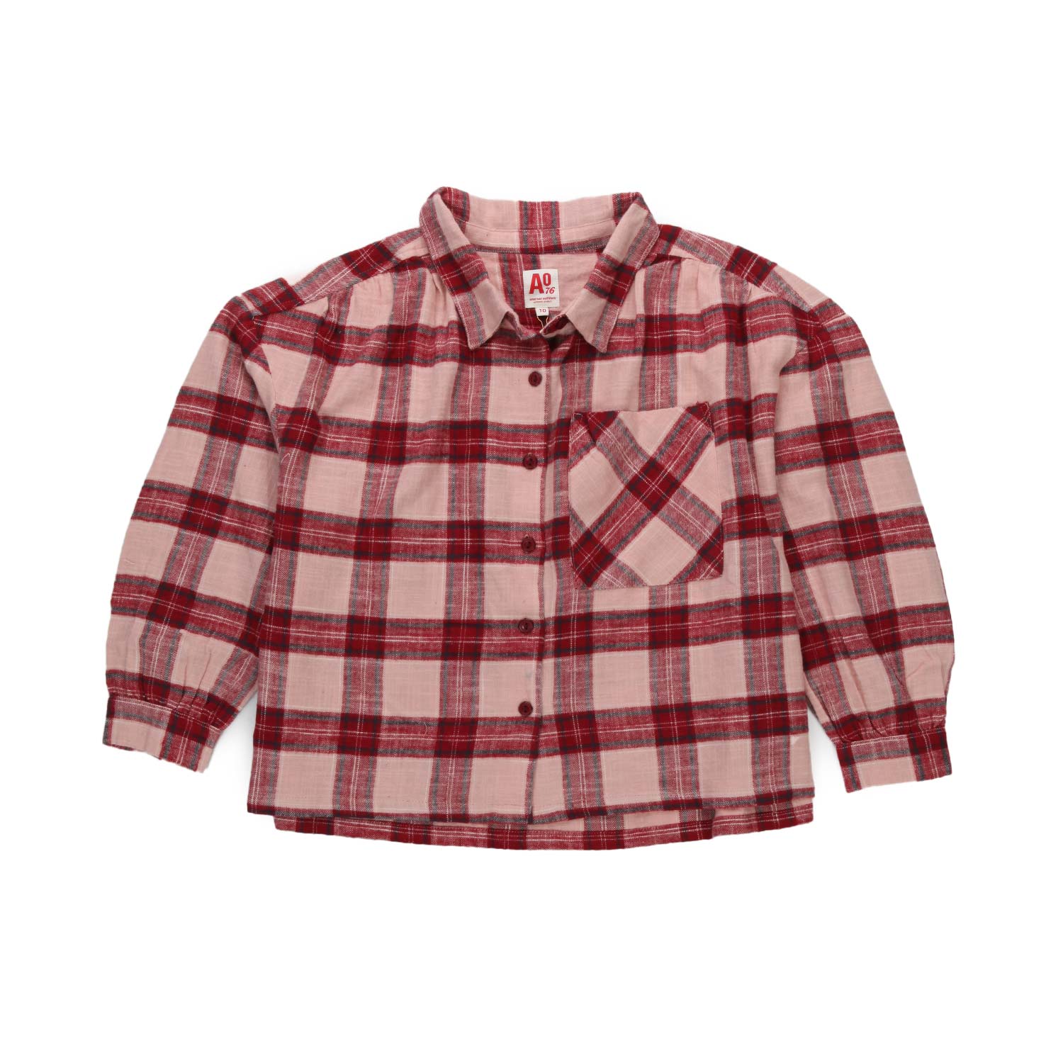 CAMICIA TARTAN ROSA E ROSSA BAMBINA E TEEN - annameglio.com abbigliamento moda