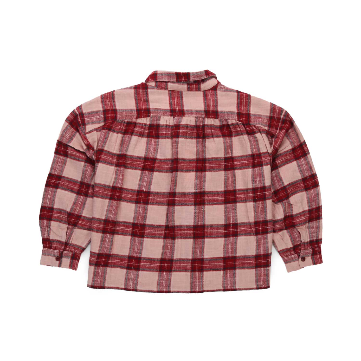 CAMICIA TARTAN ROSA E ROSSA BAMBINA E TEEN - annameglio.com abbigliamento moda