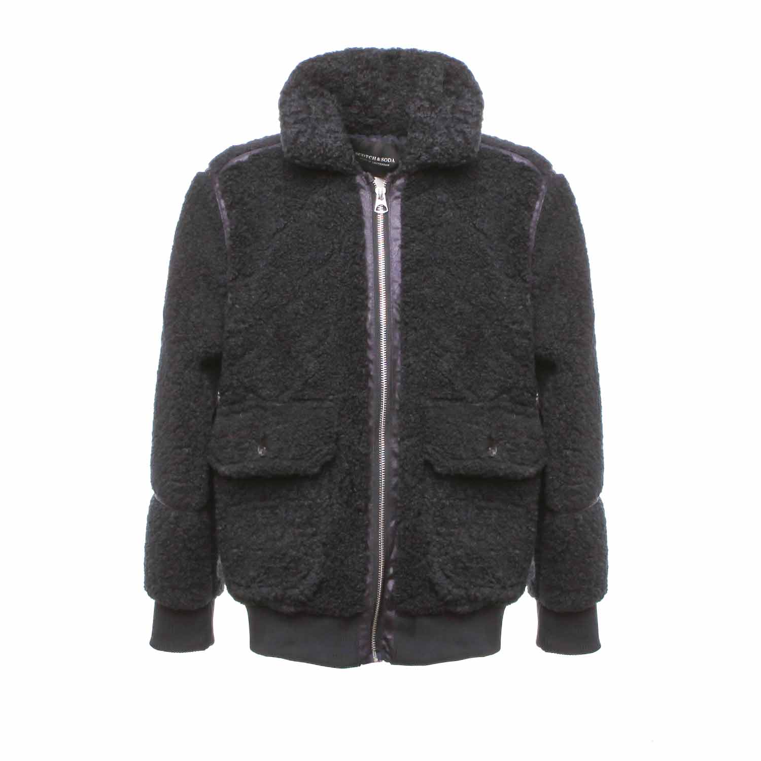 GIACCA TEDDY FLIGHT NERA BAMBINO E TEENAGER - annameglio.com abbigliamento moda