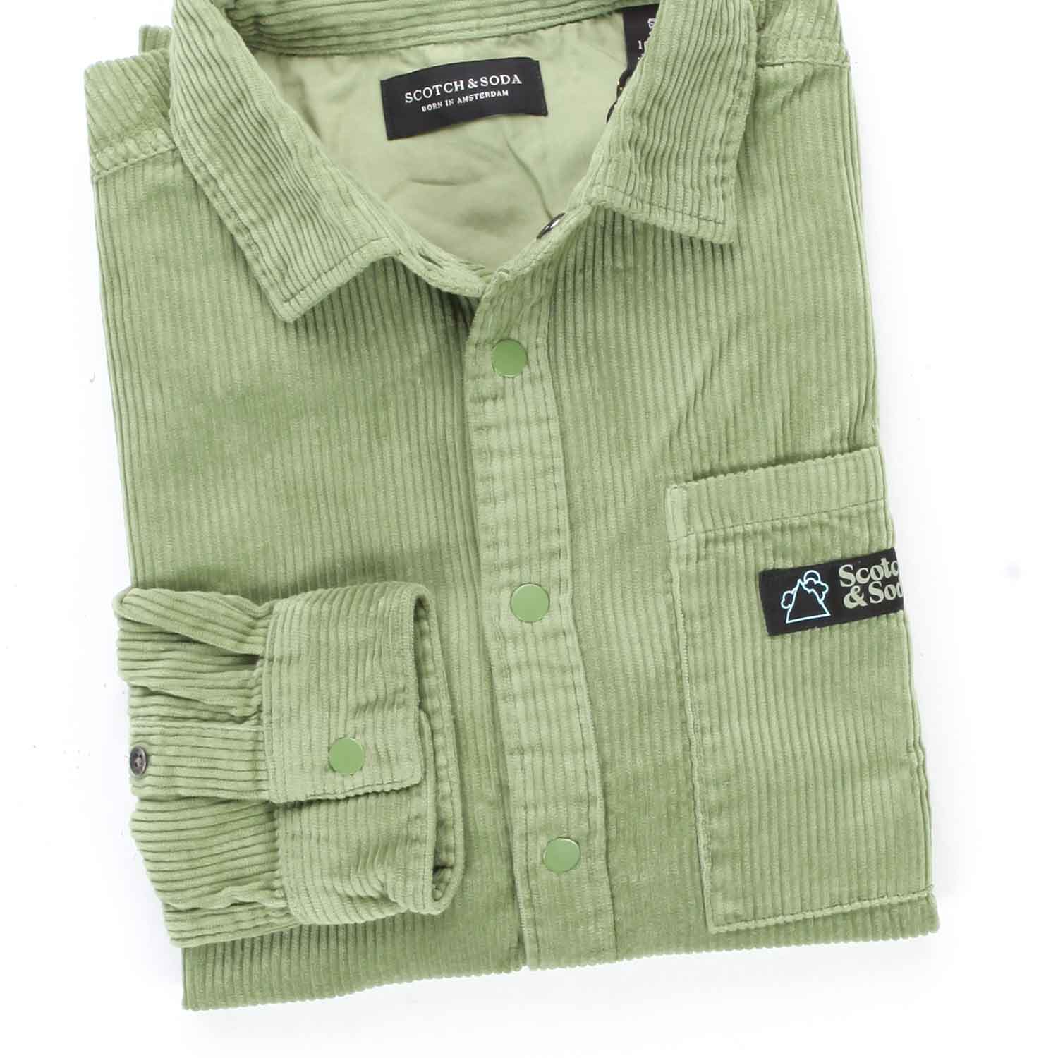 CAMICIA CORDUROY VERDE ACQUA BAMBINO E TEEN - annameglio.com abbigliamento moda
