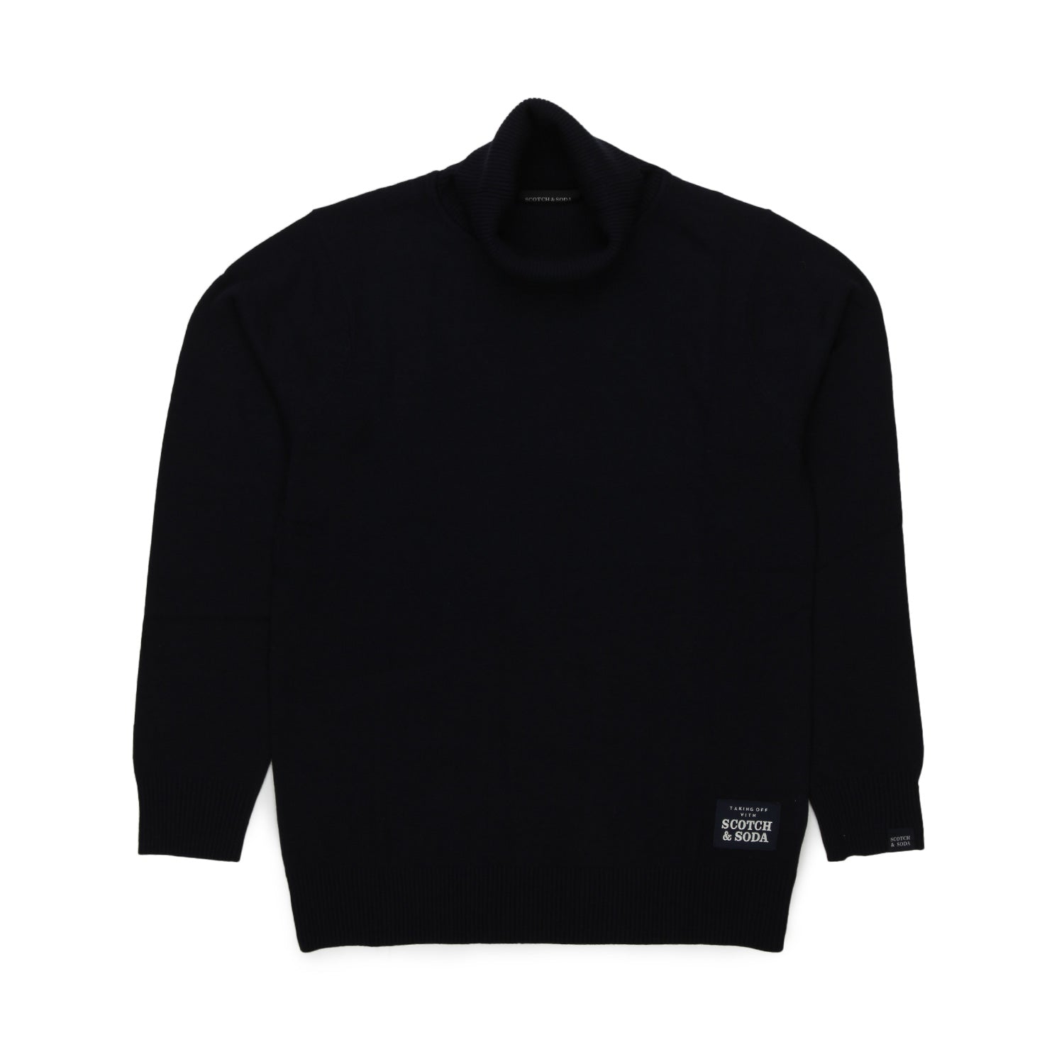 MAGLIONE DOLCEVITA BLU SCURO BAMBINO E TEENAGER - annameglio.com abbigliamento moda