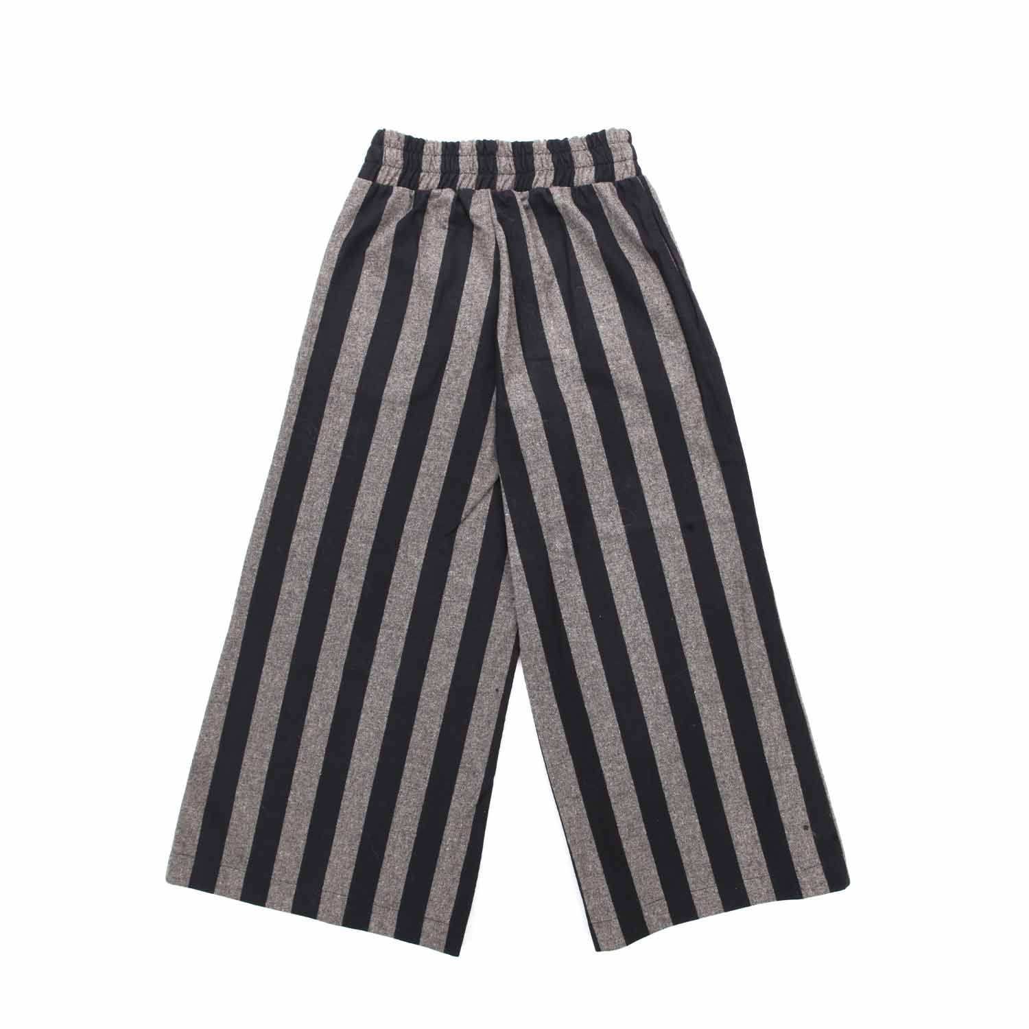 PANTALONE LARGO A RIGHE BAMBINA E RAGAZZA - annameglio.com abbigliamento moda