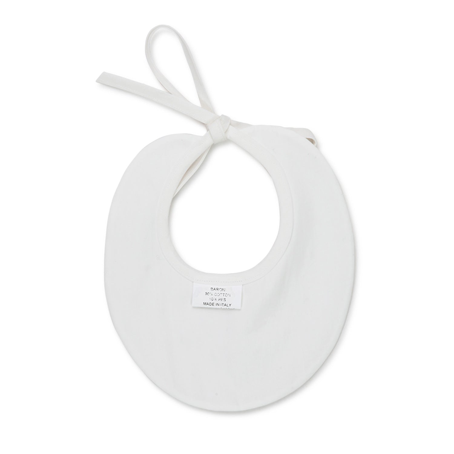 BAVAGLINO DI SETA BIANCO LATTE - annameglio.com abbigliamento moda