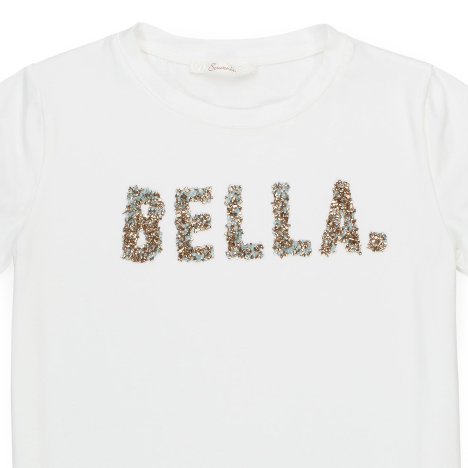 T-SHIRT PANNA E ORO DONNA E RAGAZZA - annameglio.com abbigliamento moda